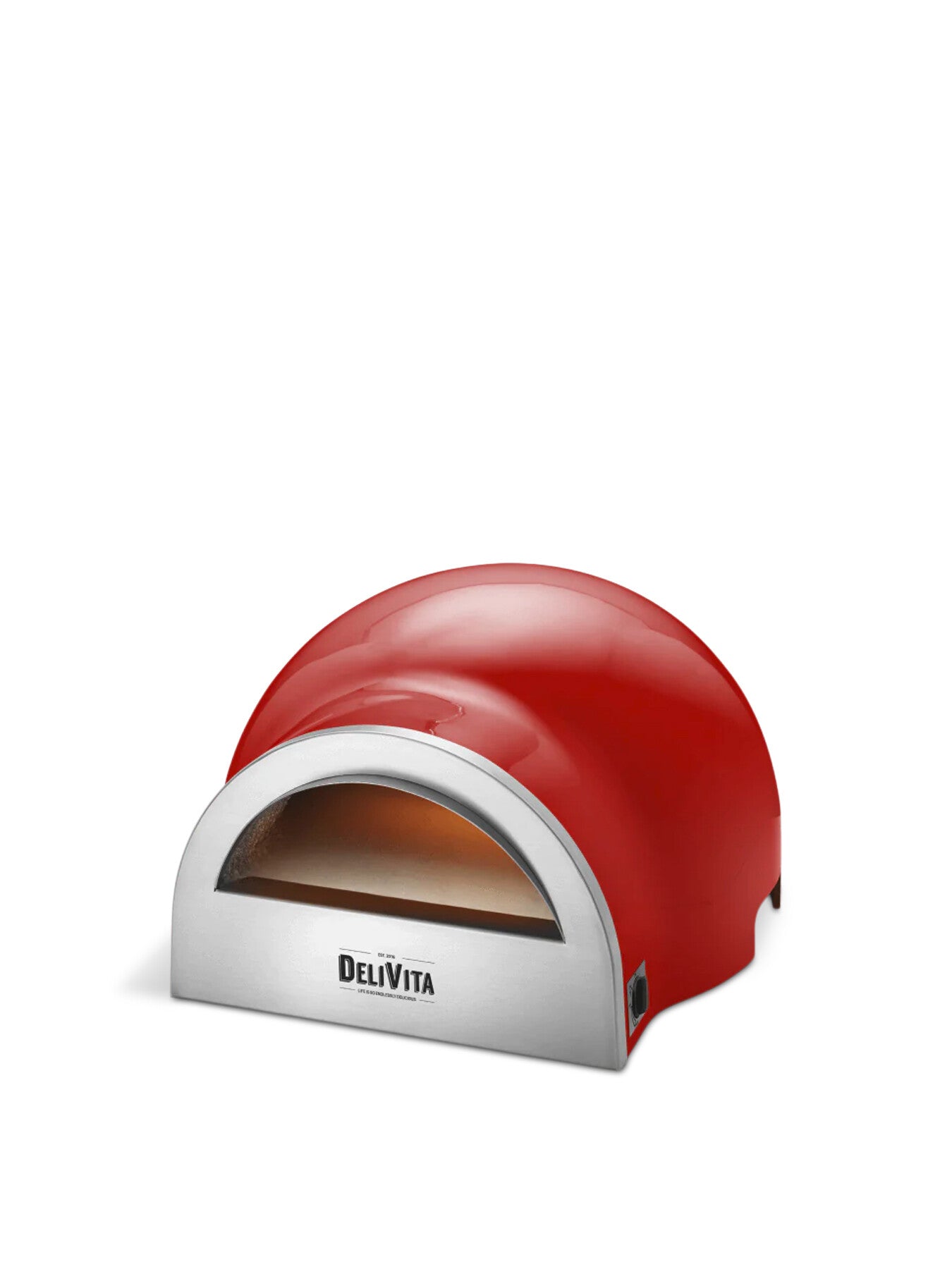 Delivita DUAL FUEL Oven Chilli Red