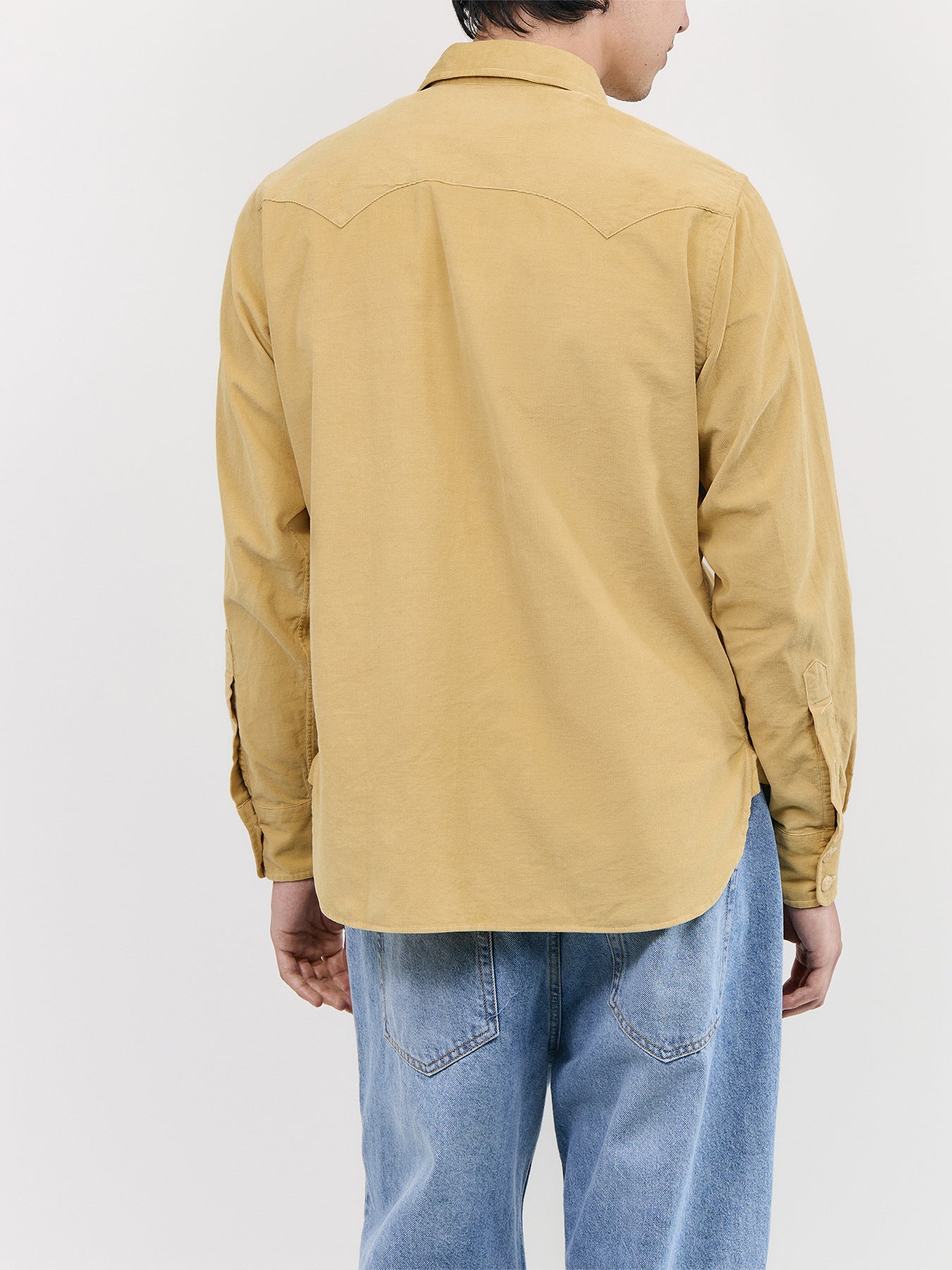 Western Cotton Shirt Yellow