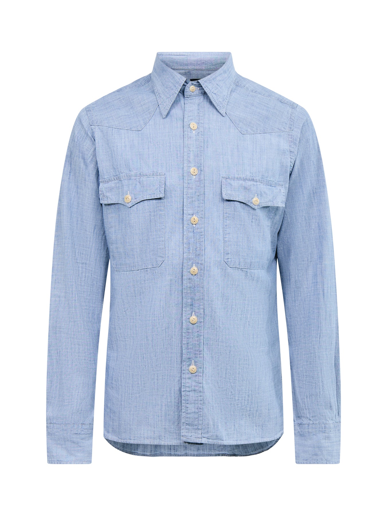 Chambray Western Shirt