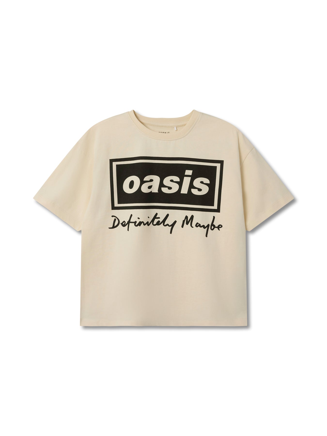 Graphic Logo Relaxed T-Shirt Buttercream