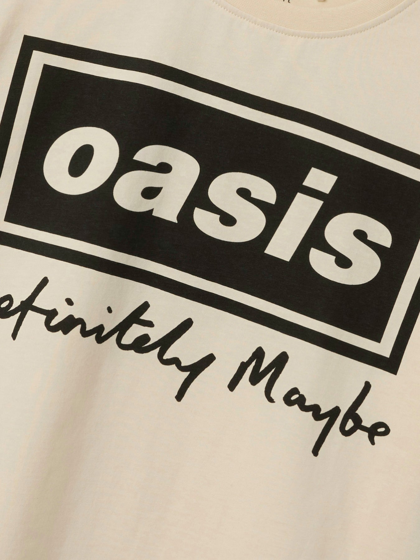 Graphic Logo Relaxed T-Shirt Buttercream