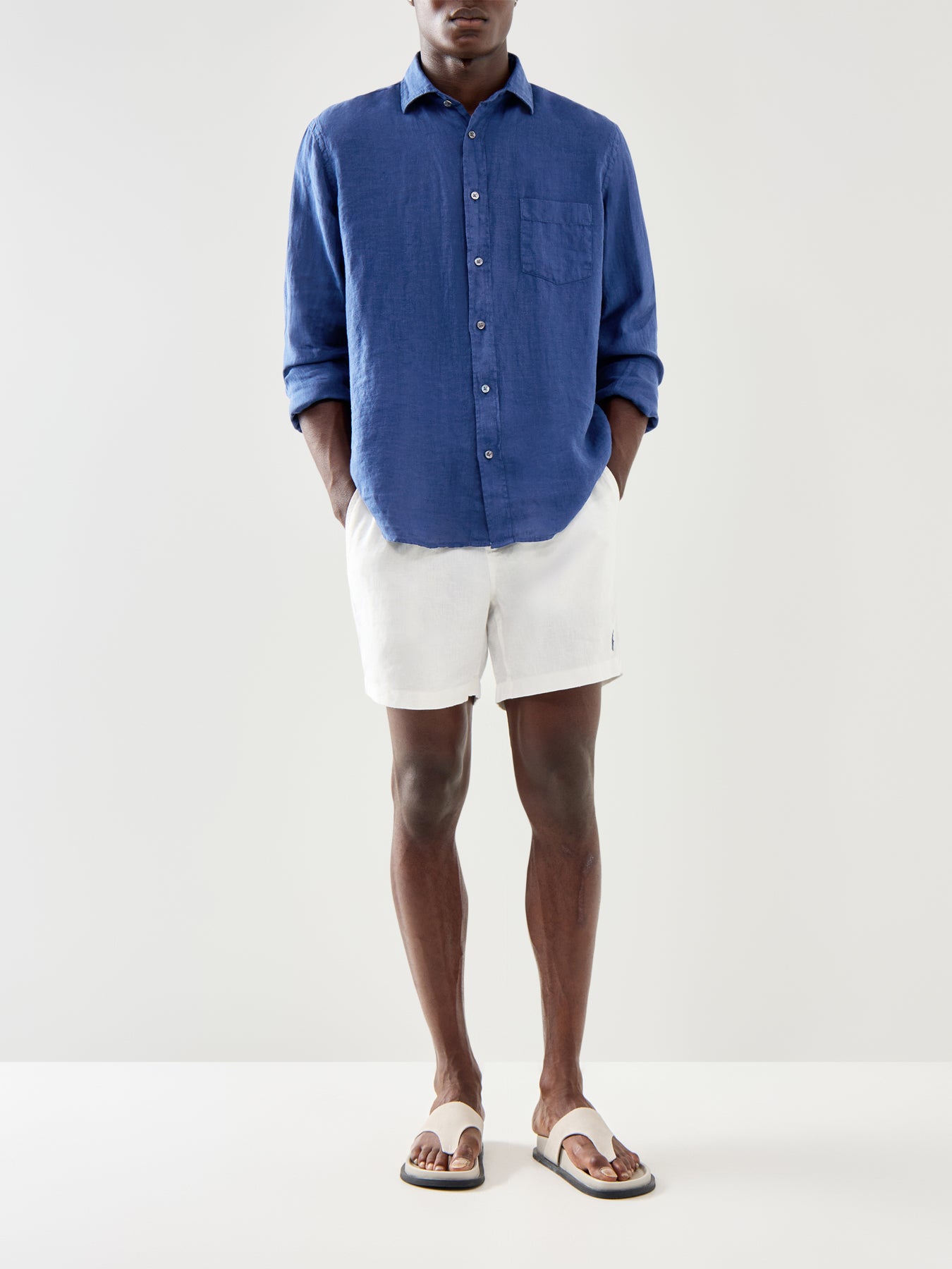 Classic Linen Paul Pat Woven Shirt