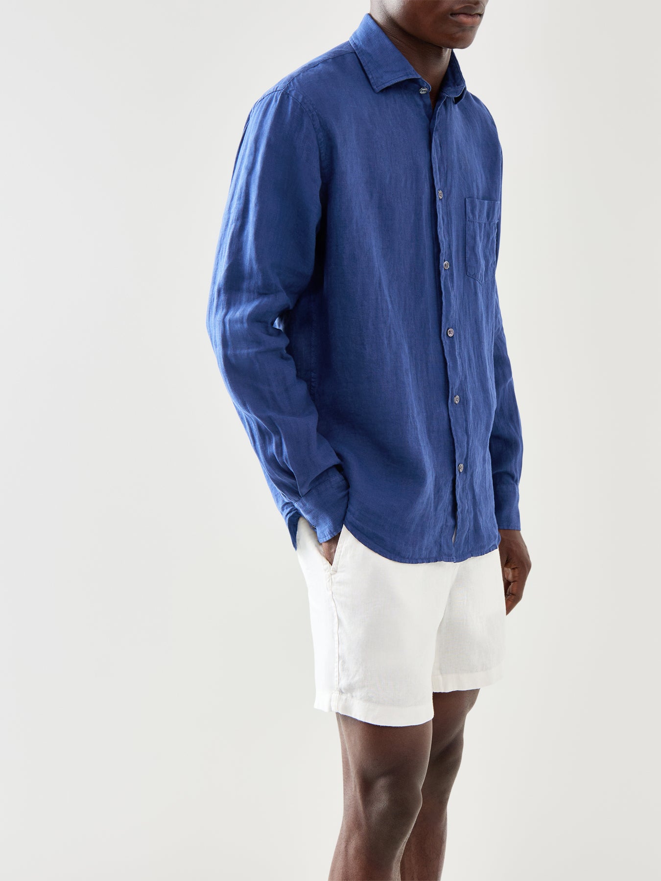 Classic Linen Paul Pat Woven Shirt