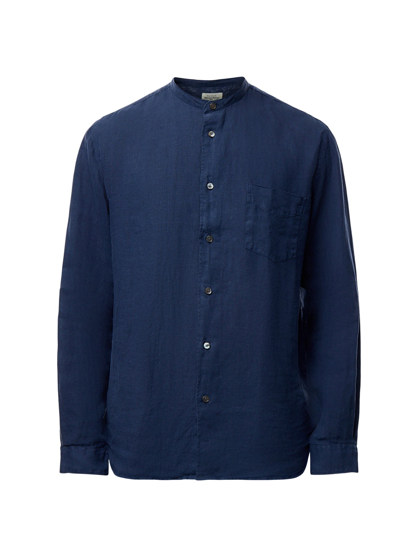 Collarless Premium Pat Woven Shirt