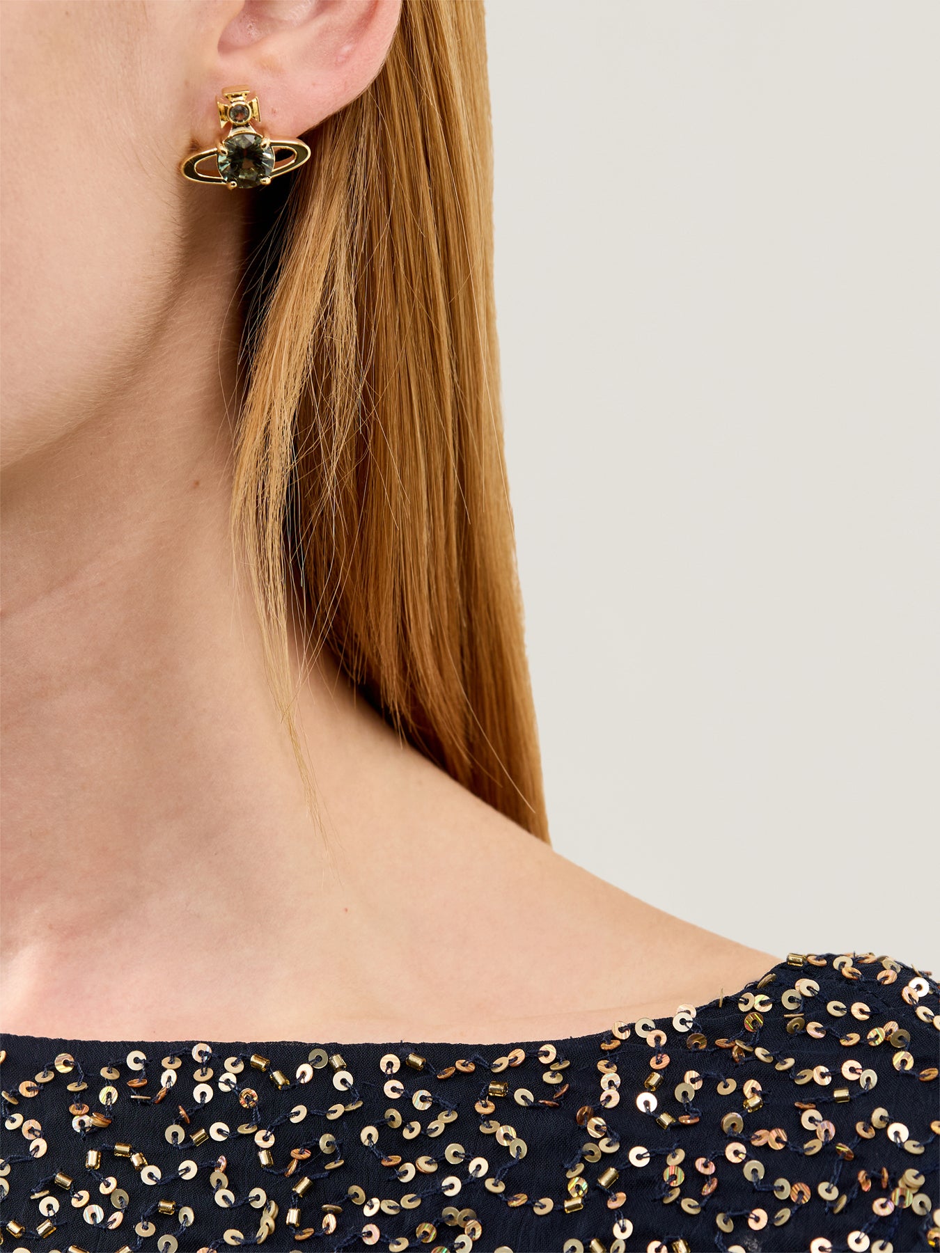 Reina Large Earrings Gold