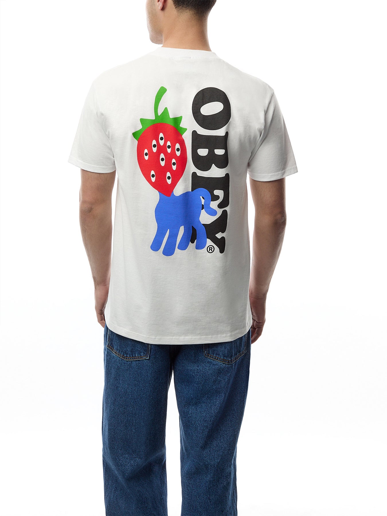 Obey Strawberry Graphic T-Shirt
