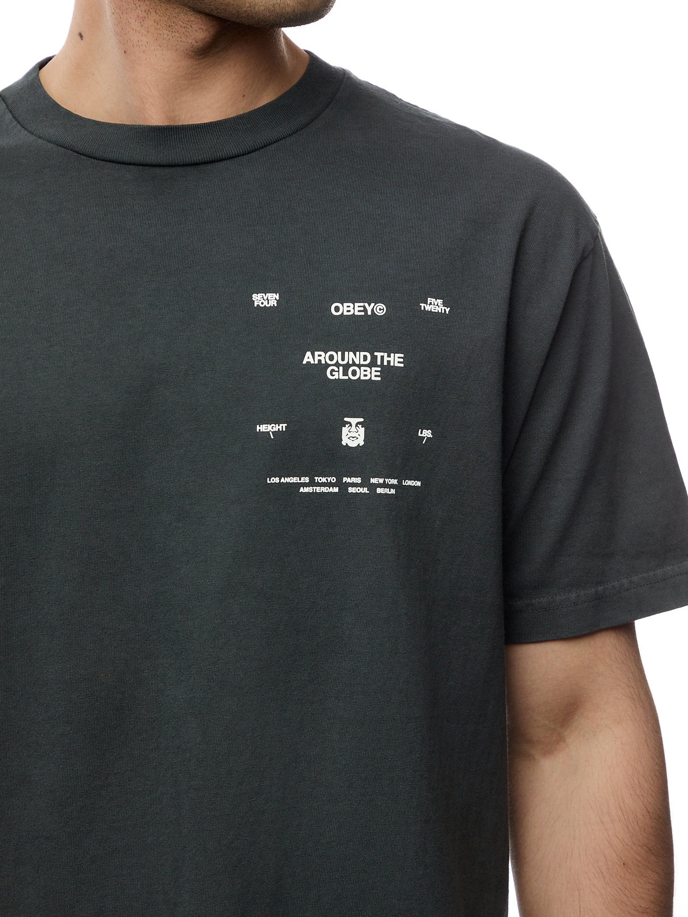 Obey Around The Globe T-Shirt