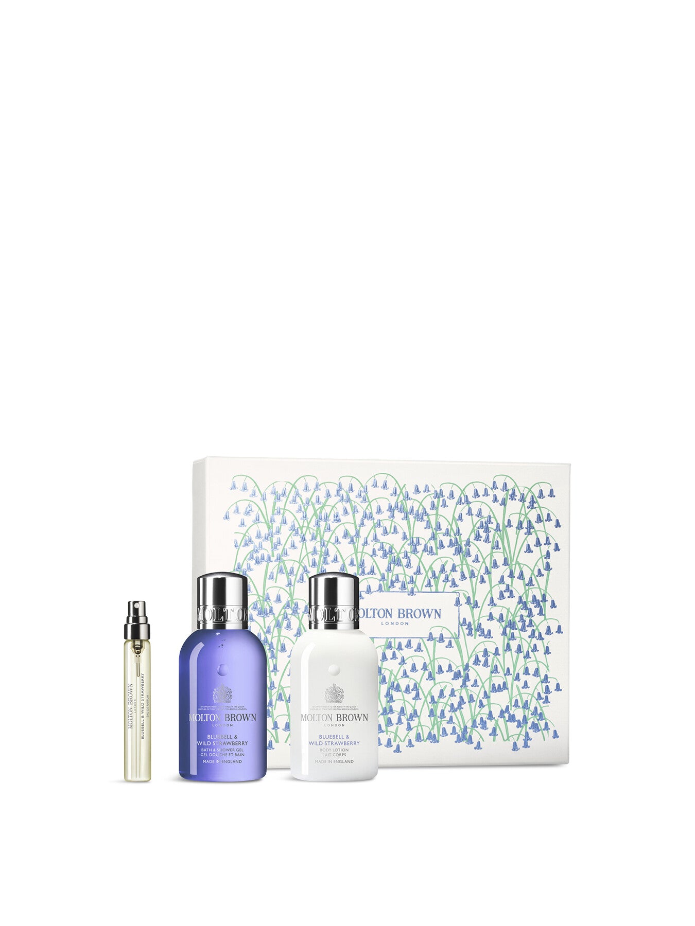 Bluebell & Wild Strawberry Travel Gift Set