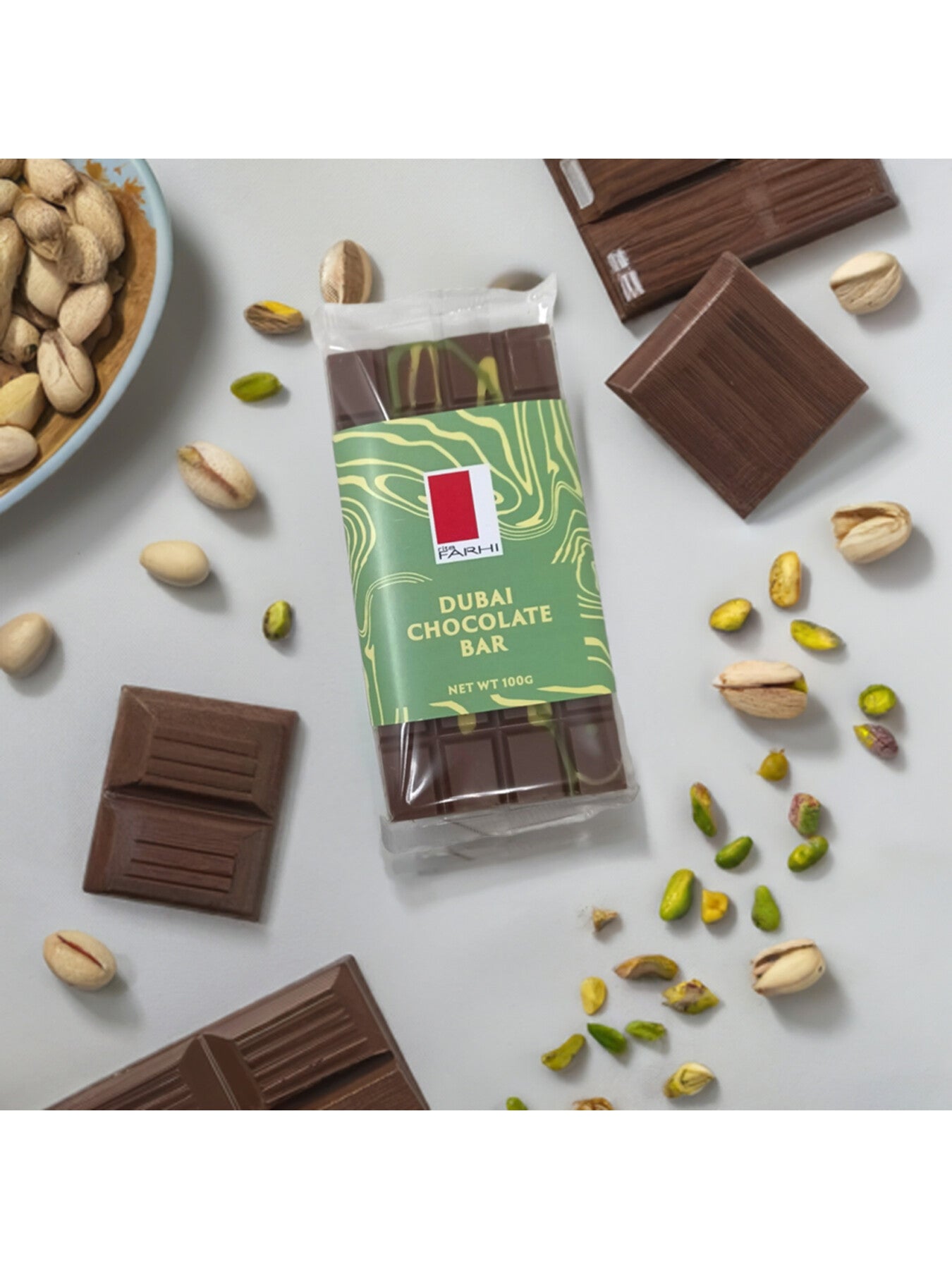 Dubai Knafeh Chocolate Bar 100g