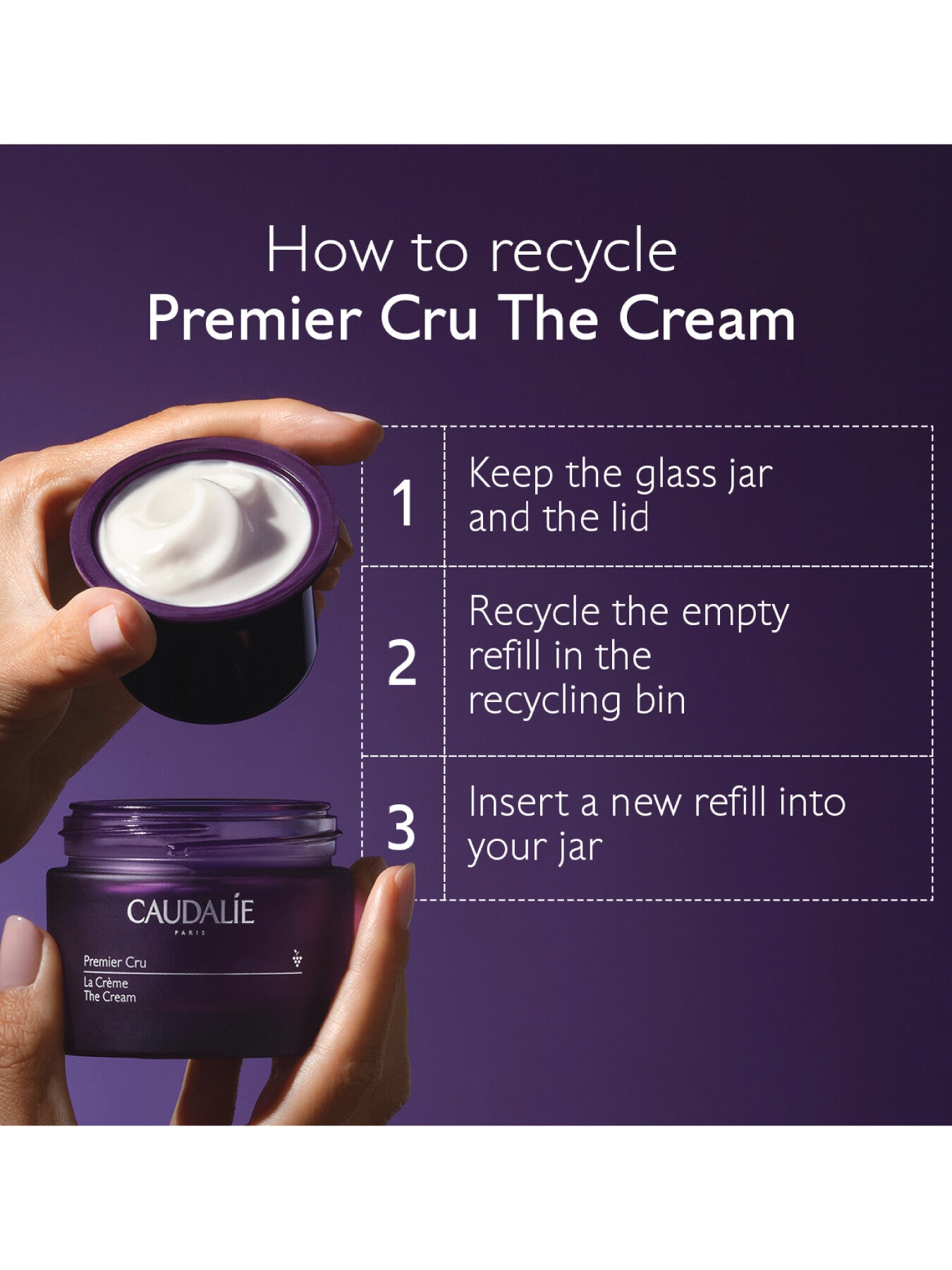 Caudalie Premier Cru The Cream Refill 50ml