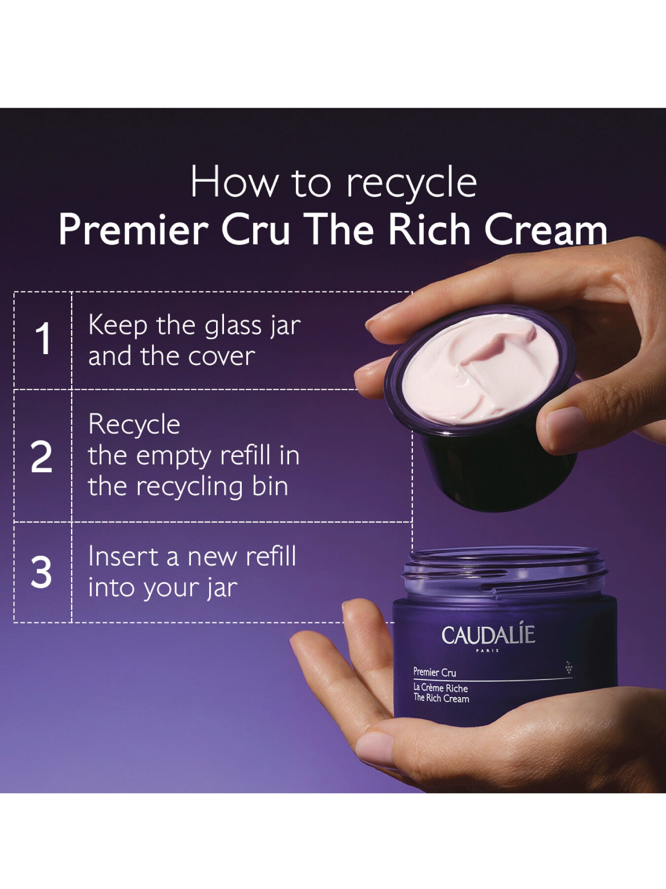 Caudalie Premier Cru The Rich Cream Refill 50ml