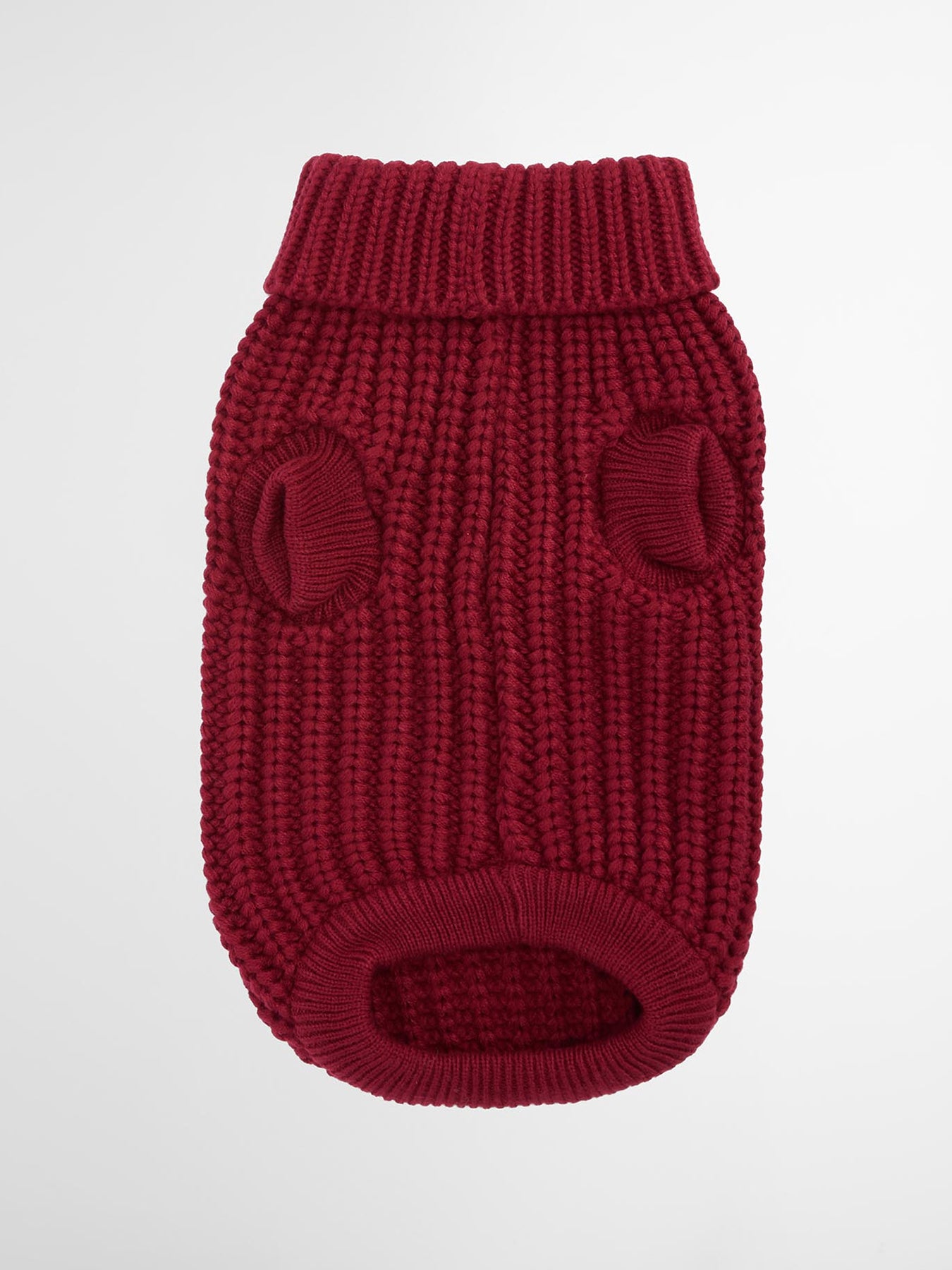 Barbour Saltburn Dog Jumper Biking Red Large