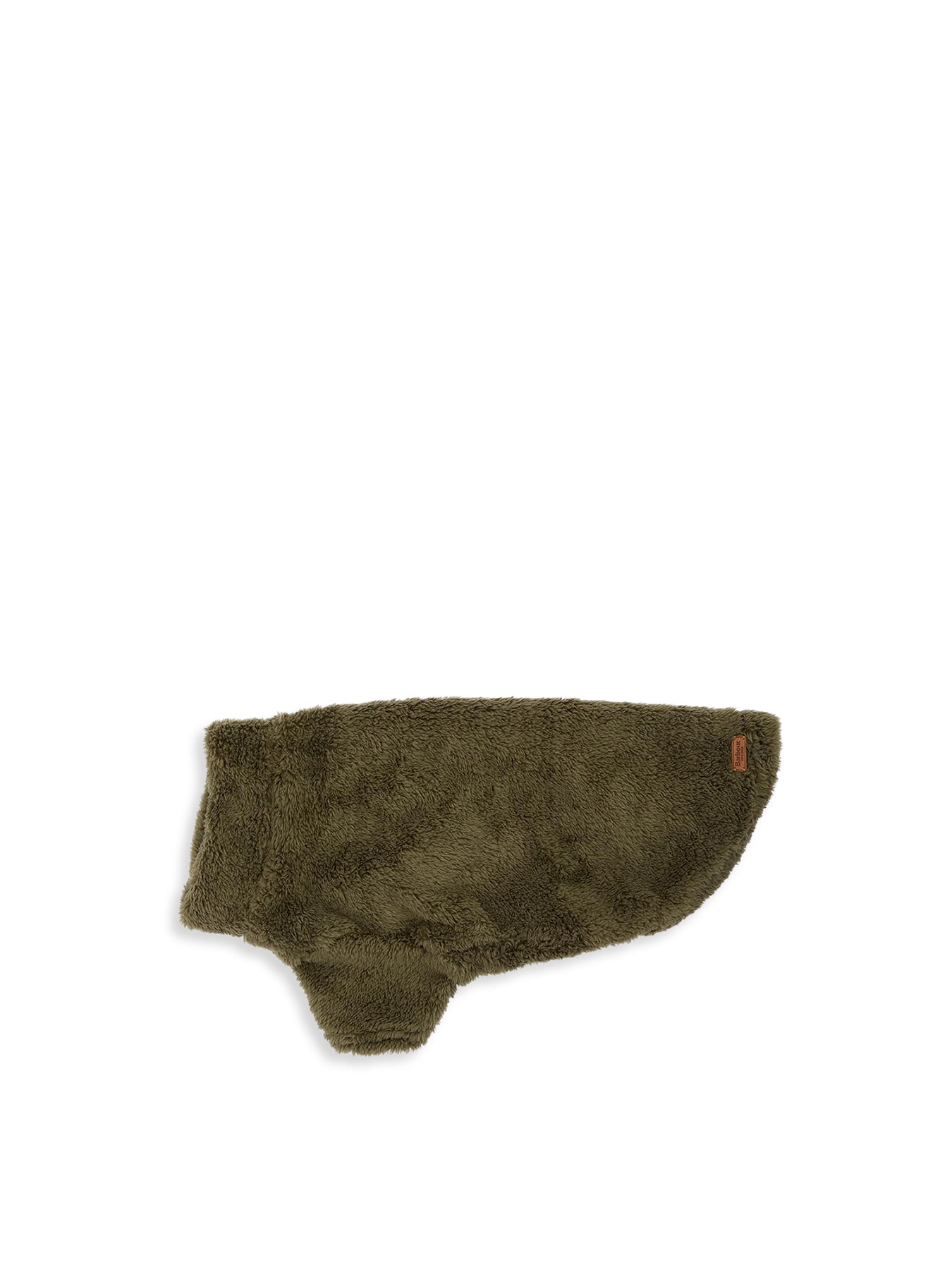 Barbour Brindle Fleece Dog Jumper Olive Small
