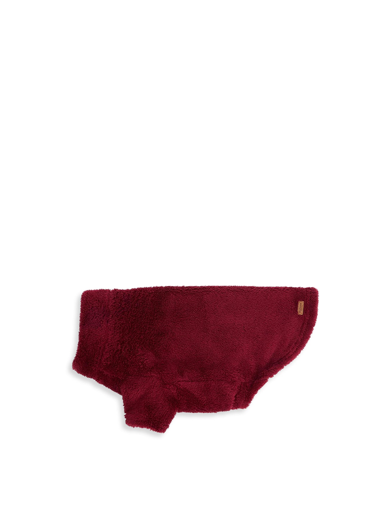 Barbour Brindle Fleece Dog Jumper Red Large