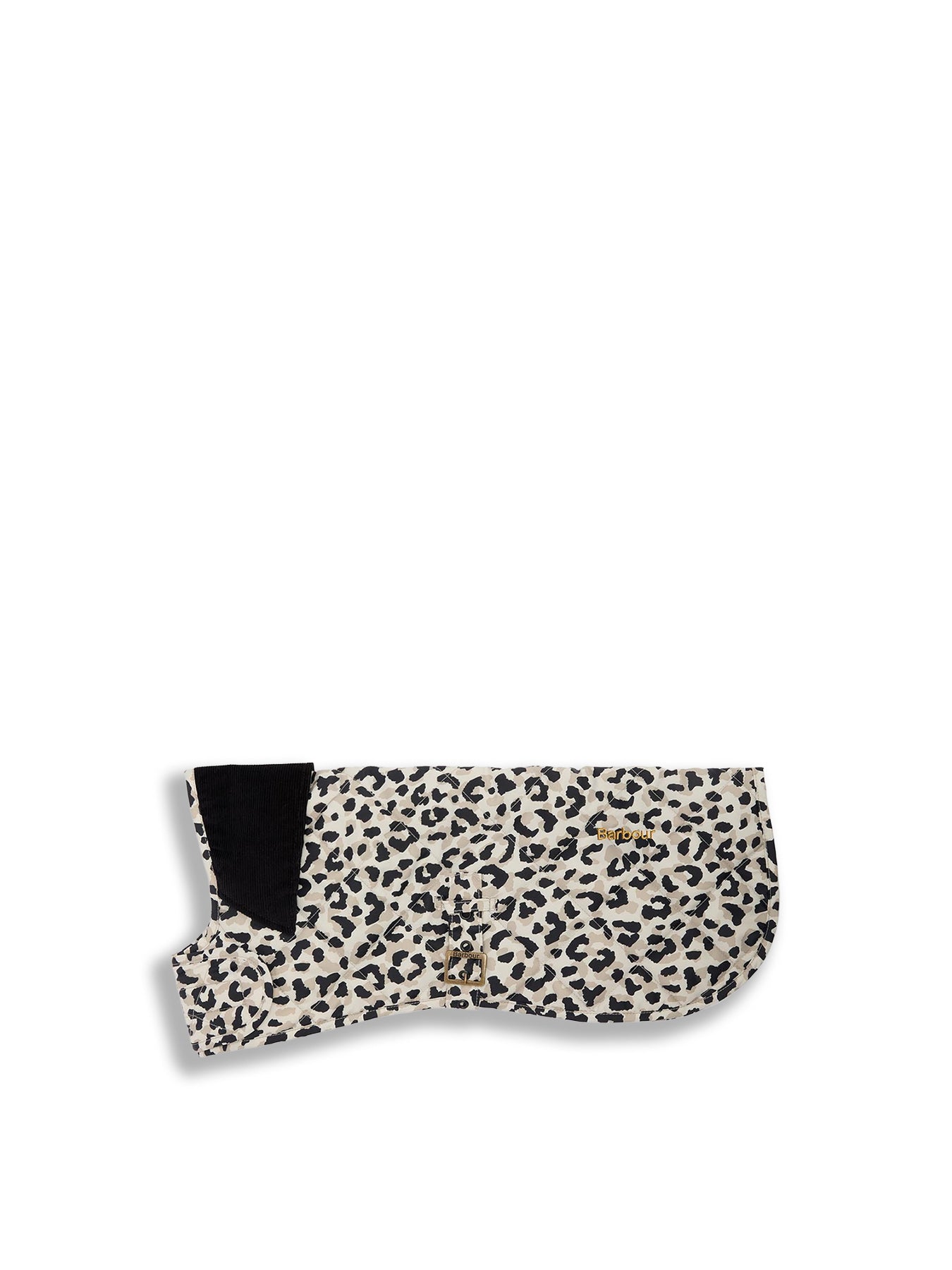 Barbour Harley Quilted Dog Coat Jasmine Leopard Large