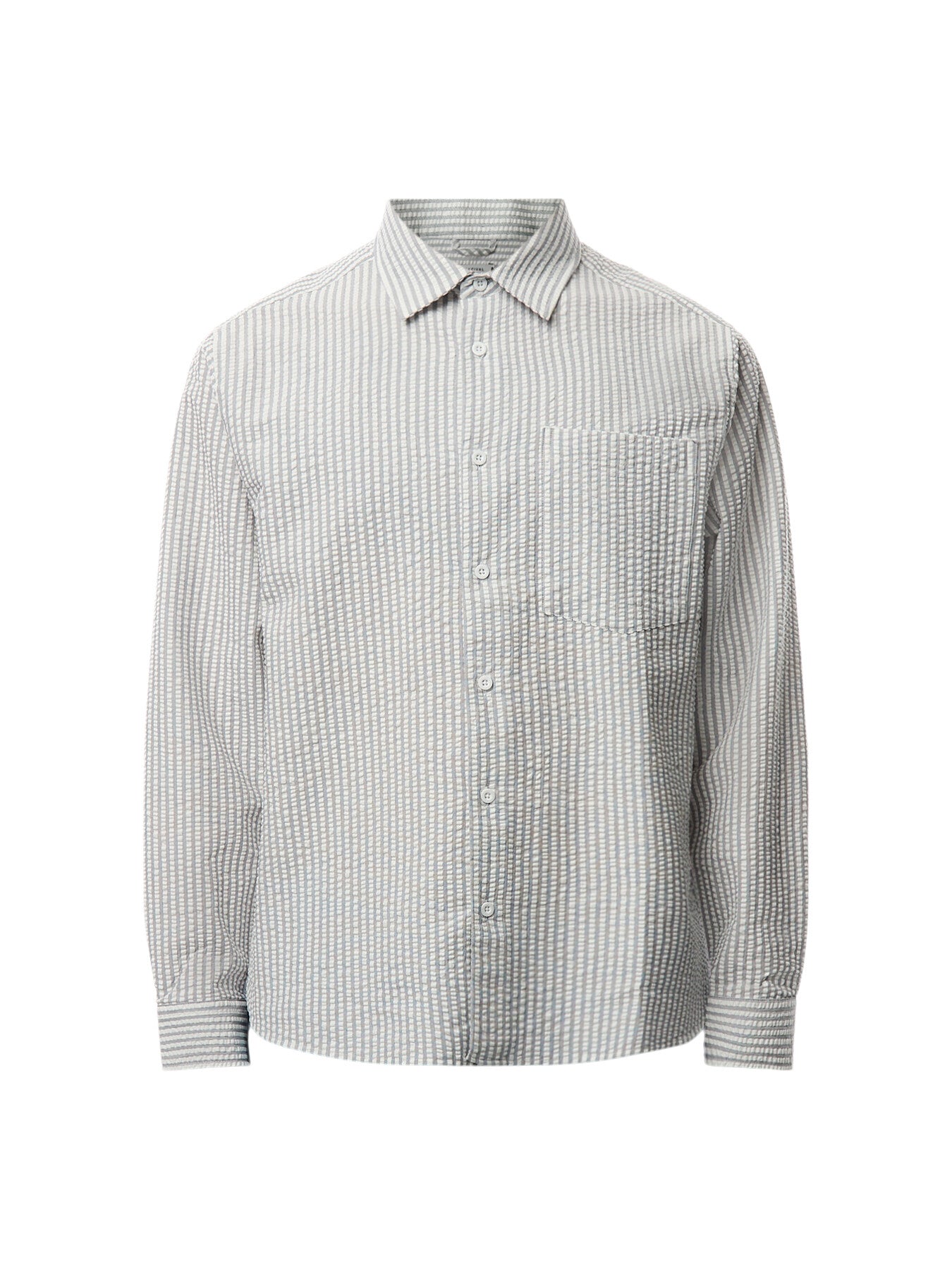 Seersucker Stripe Pearce Shirt
