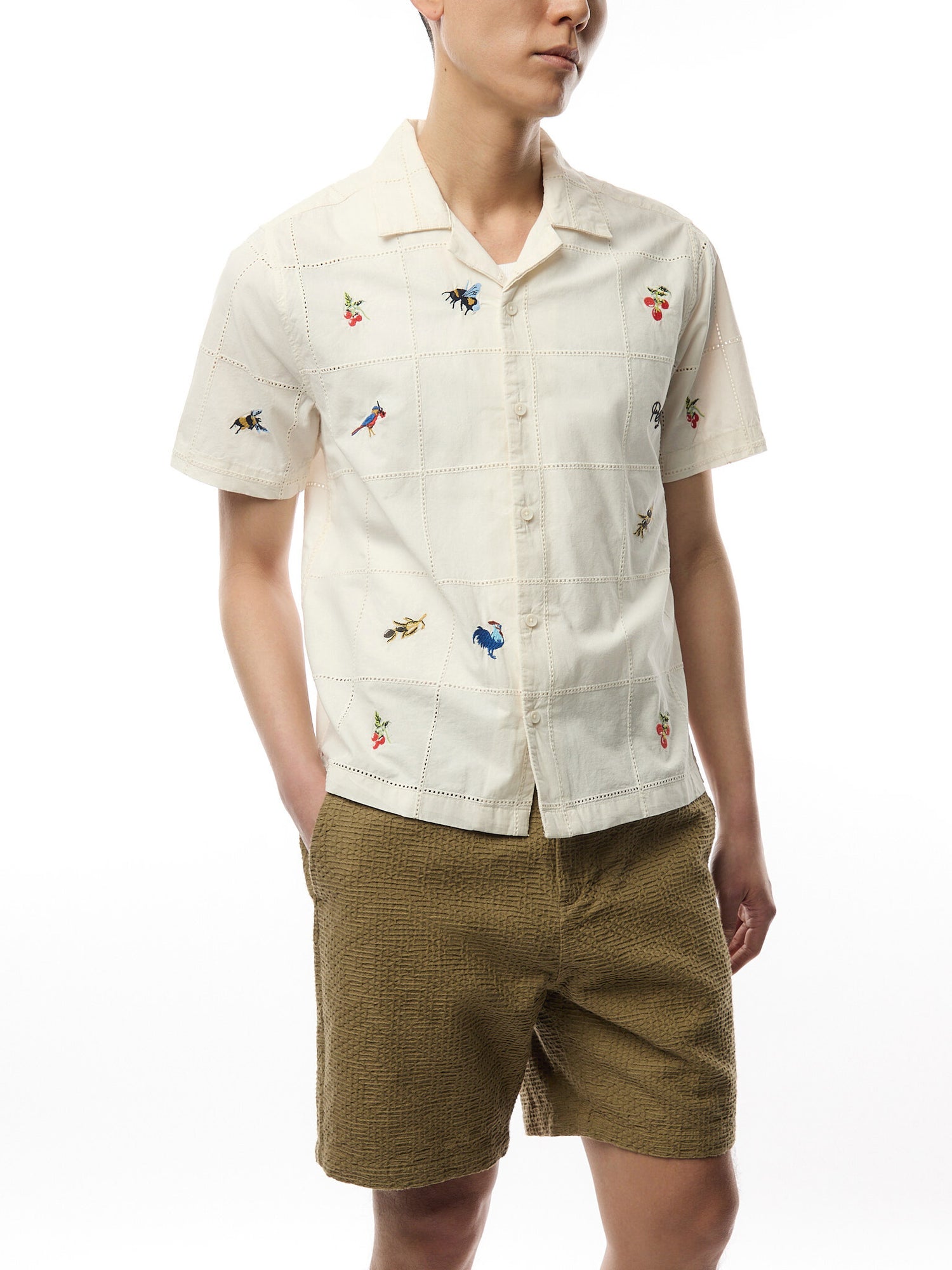 Olive Tapestry Shirt