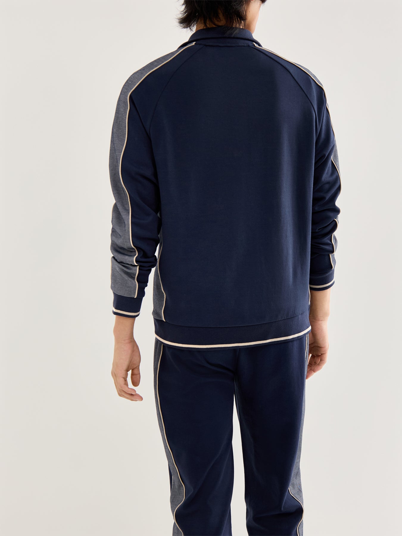 Tracksuit Cotton Jacket Dark Blue