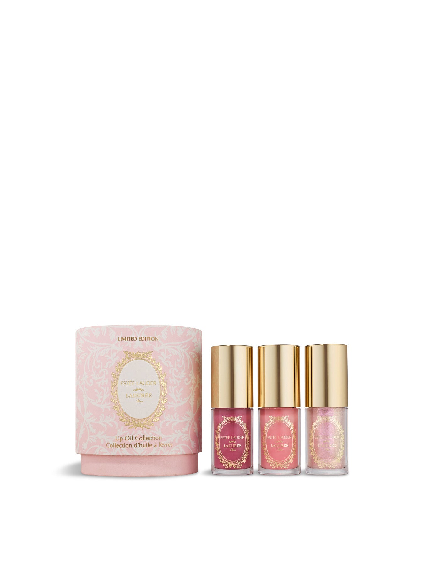 Limited Edition Ladurée Lip Oil 3-Piece Collection