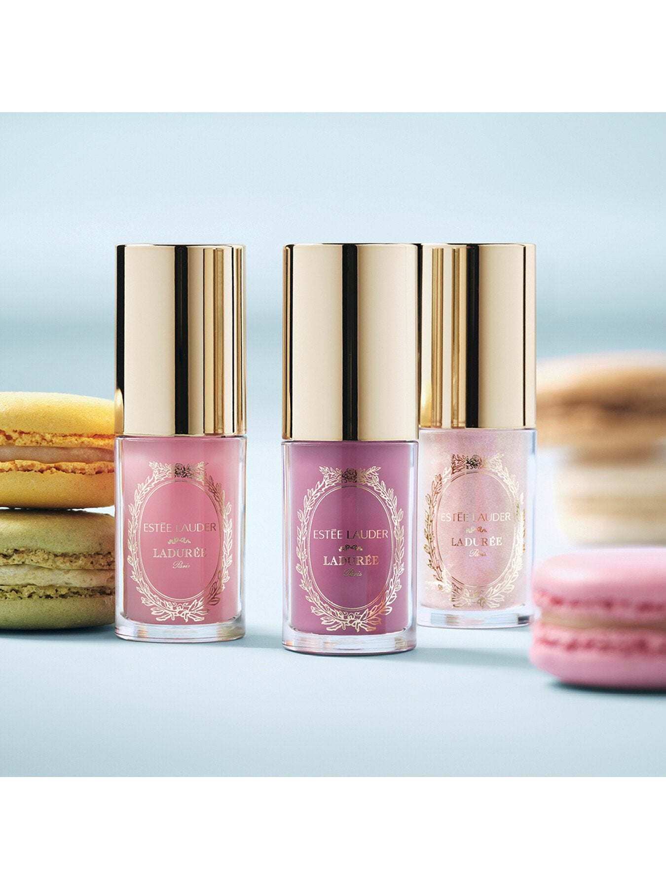 Limited Edition Ladurée Lip Oil 3-Piece Collection