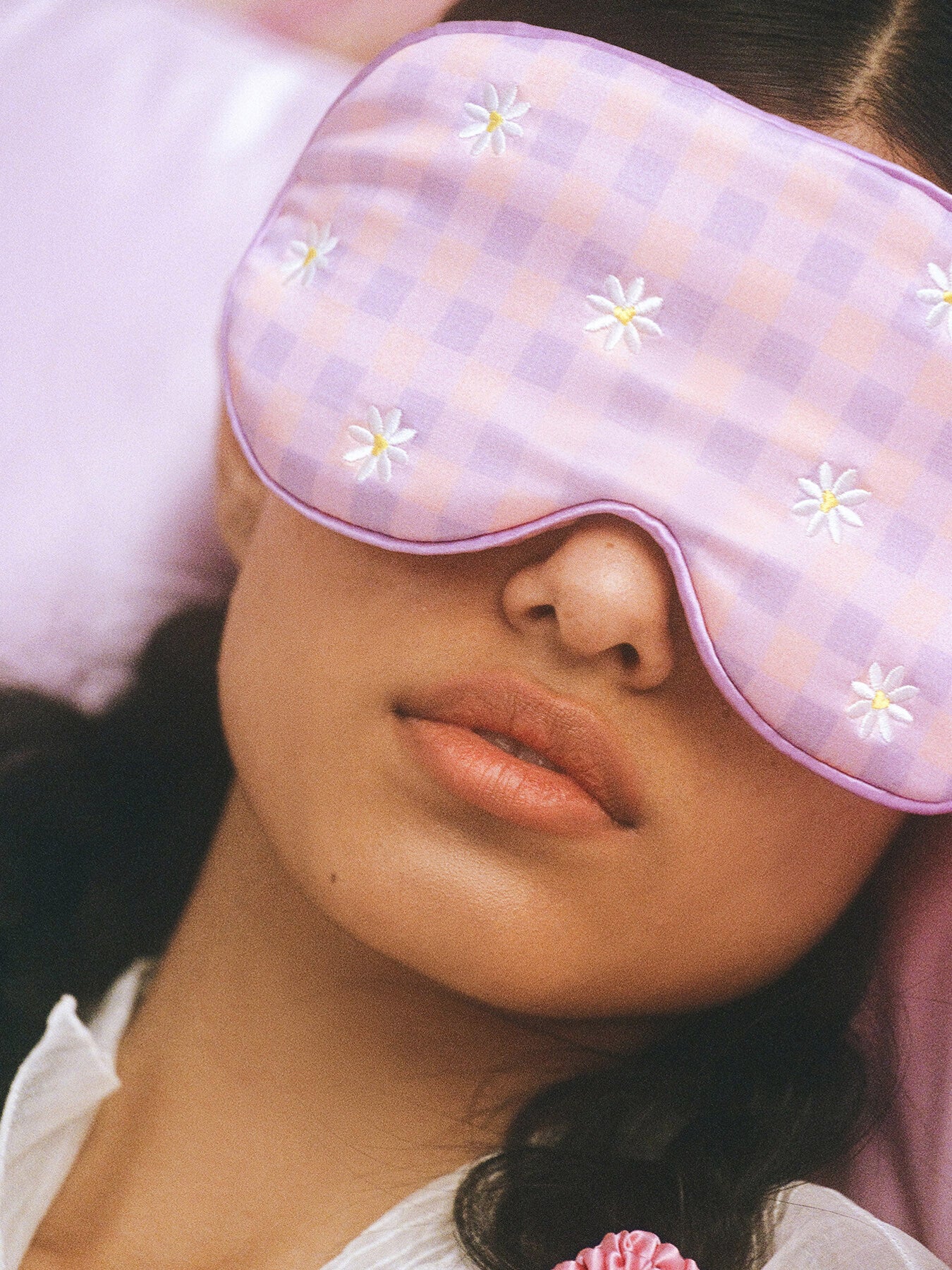 Pure Silk Contour Sleep Mask Posie