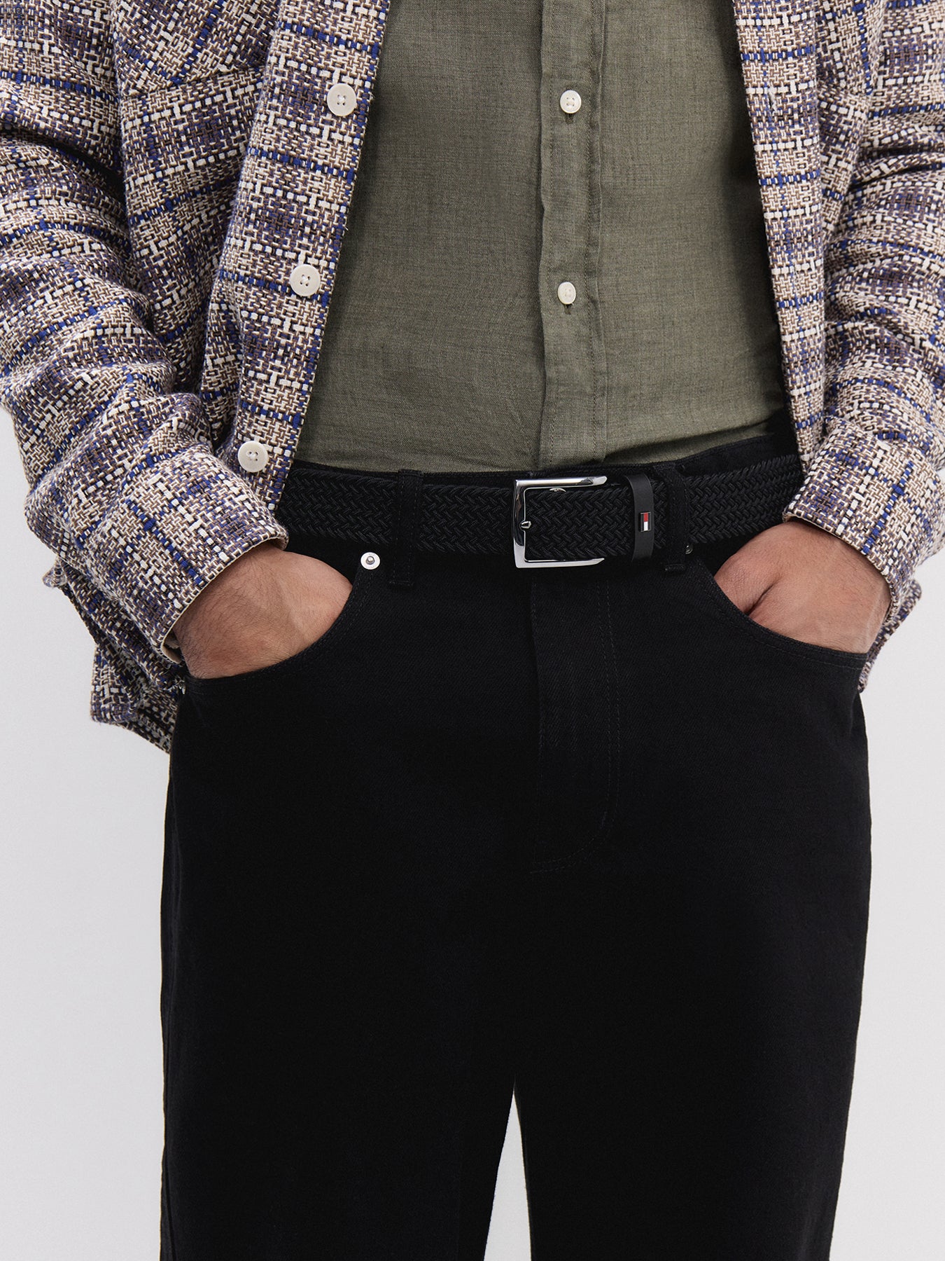 Denton Elastic Belt Black