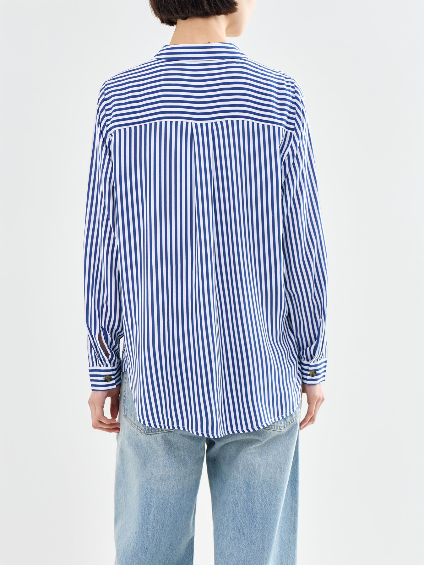 Yasmin Striped Shirt Blue