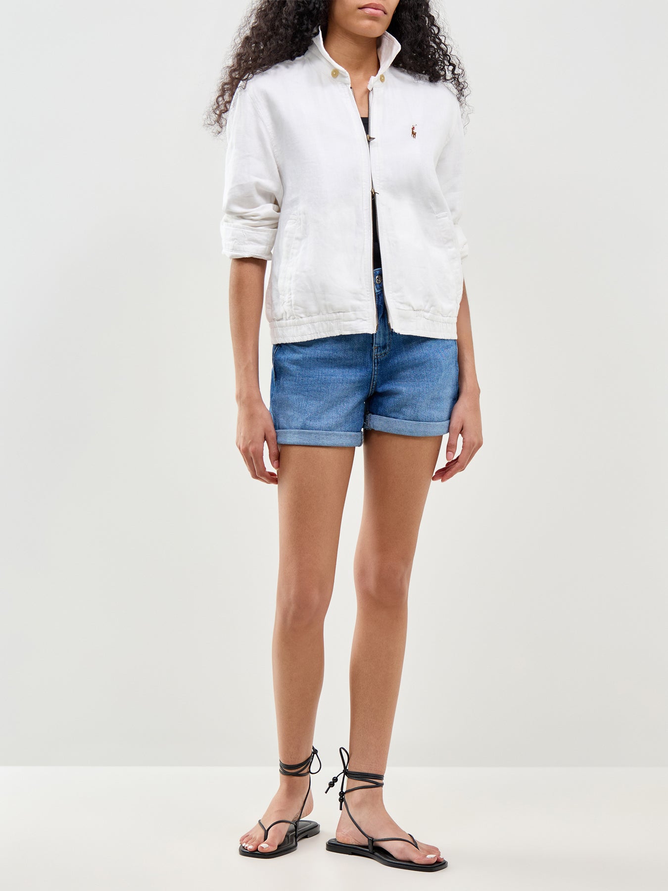 Josephine Denim Shorts Blue
