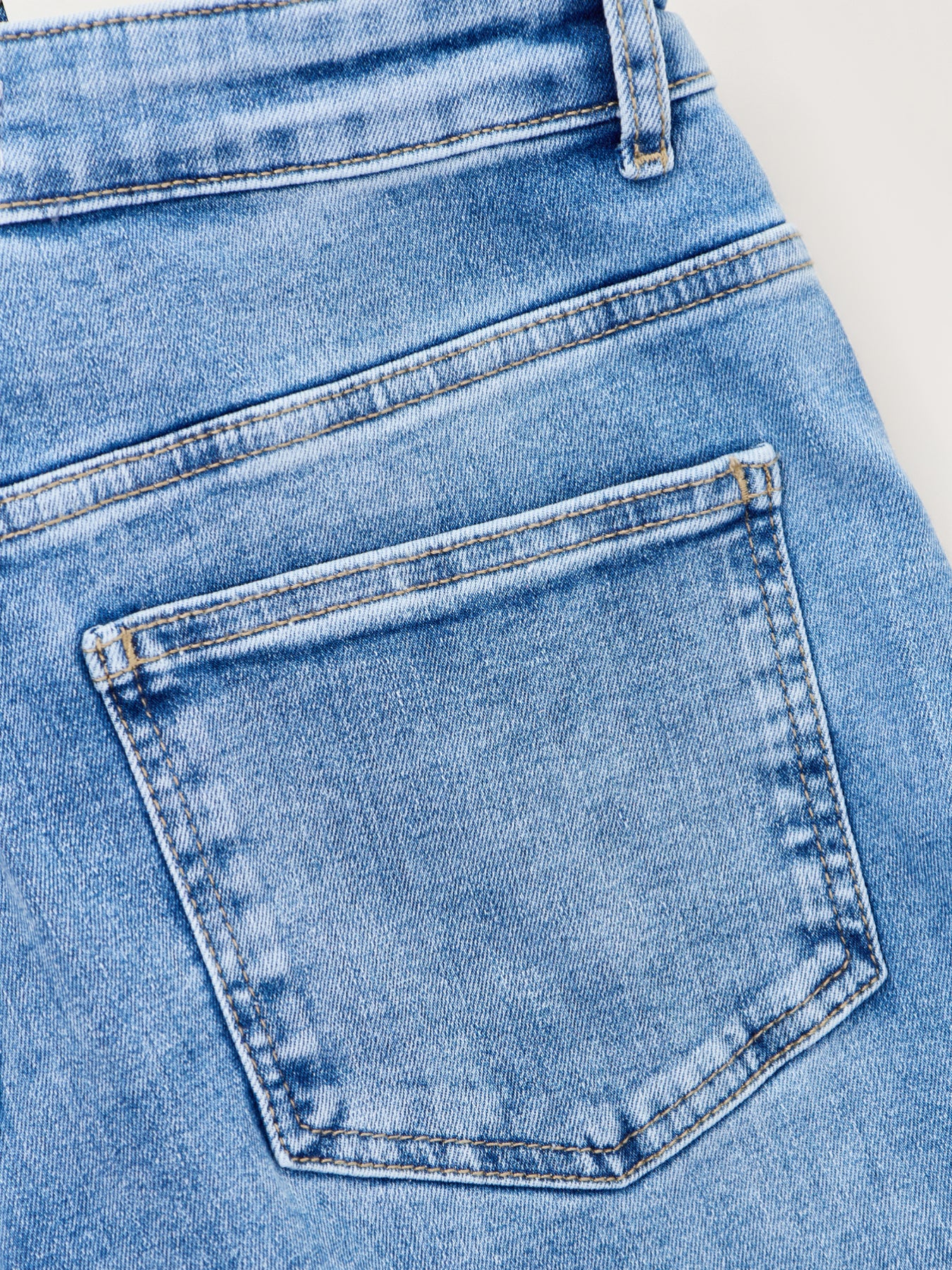 Madison High Waist Wide Leg Jeans Blue