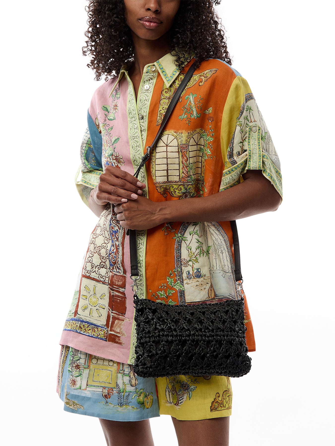 Black Klara Crossbody Bag