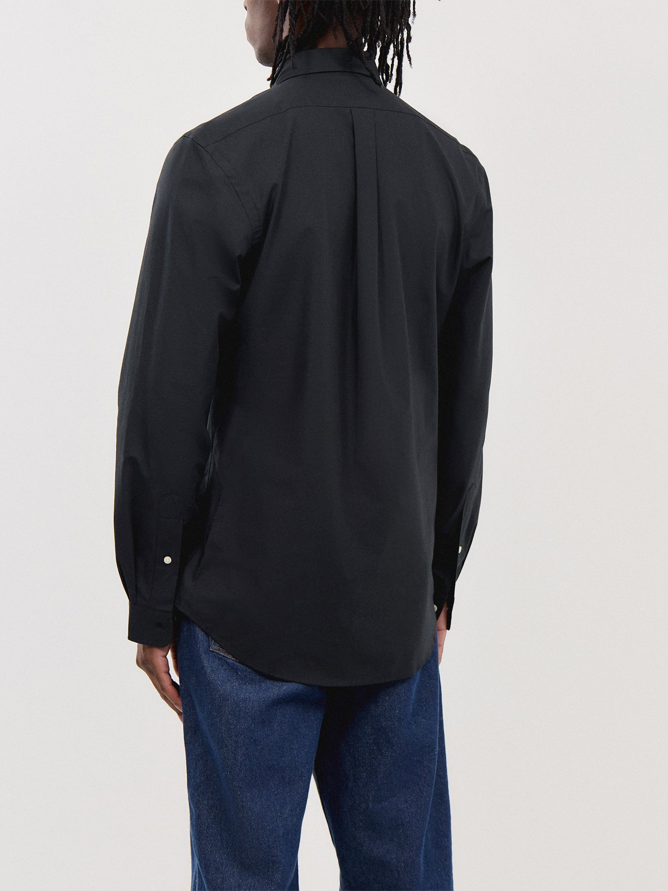 Slim Fit Poplin Stretch Shirt