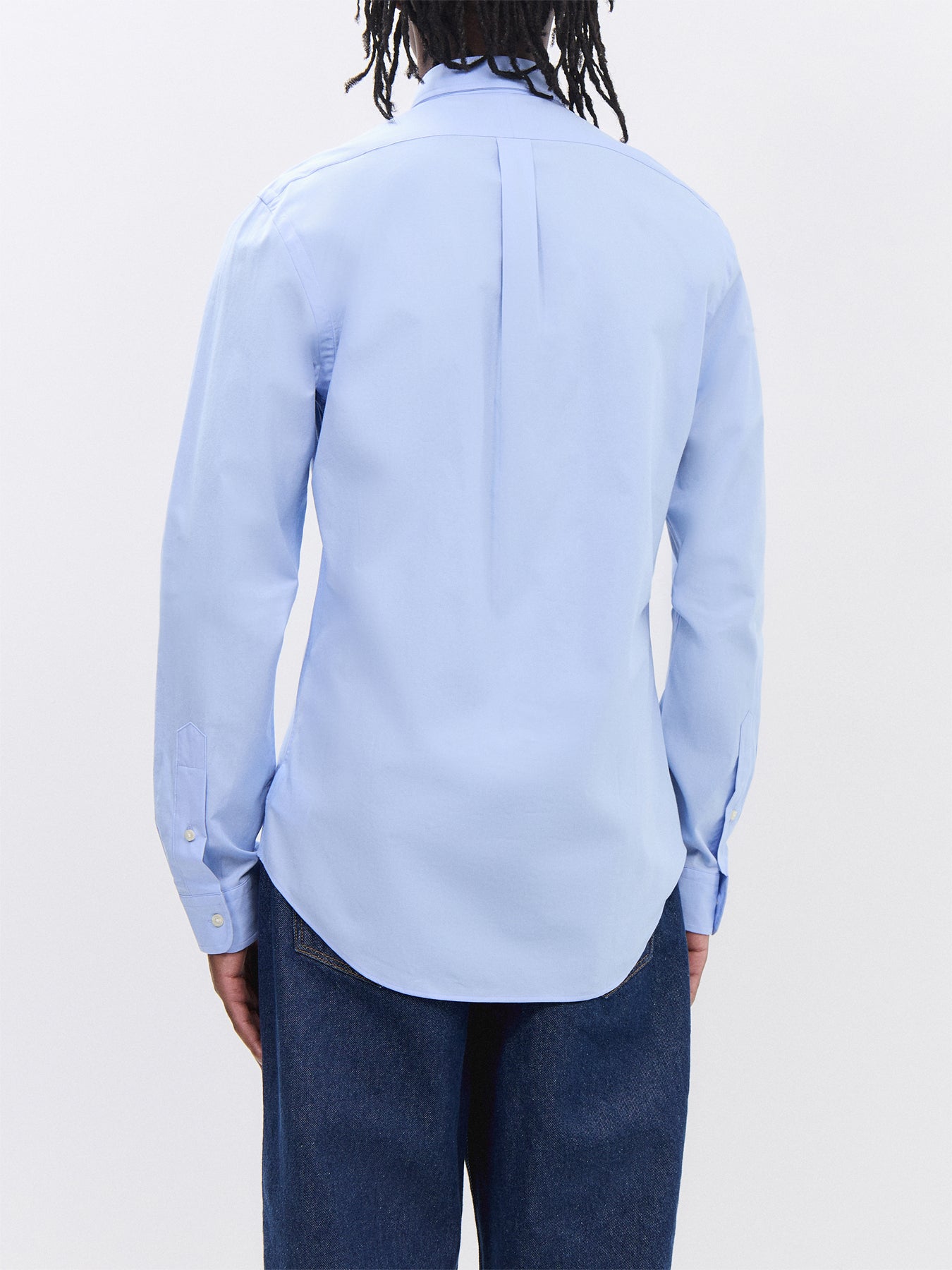 Slim Fit Poplin Stretch Shirt