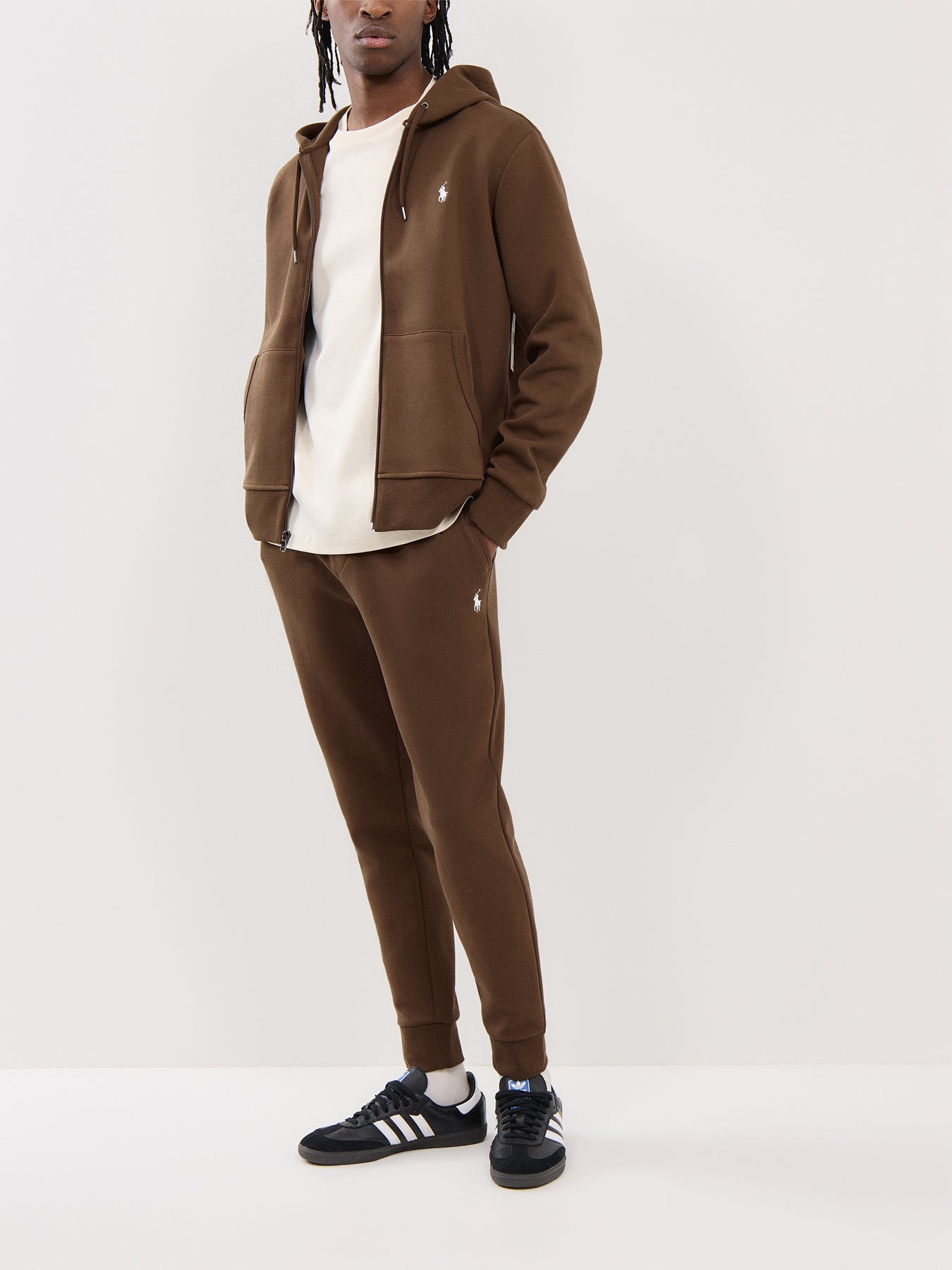 Double Knit Zip Up Hoodie