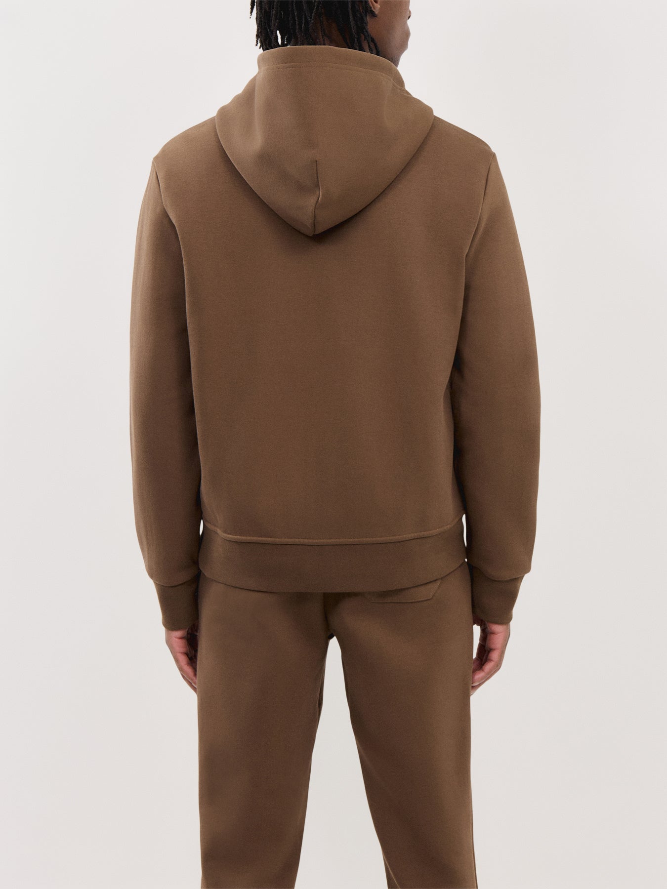 Double Knit Zip Up Hoodie