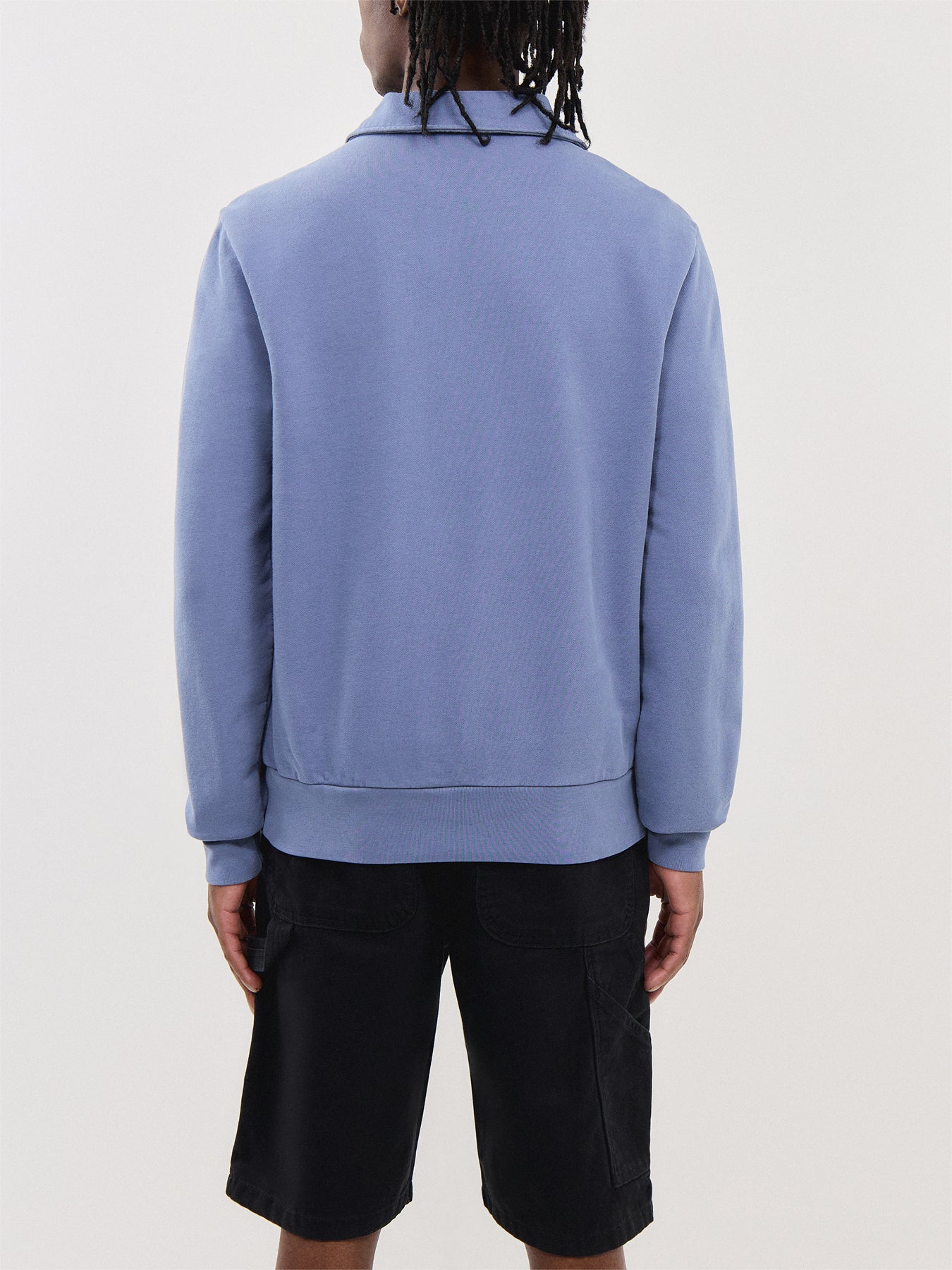 Loopback Terry Roo Pocket 1/4 Zip Sweatshirt