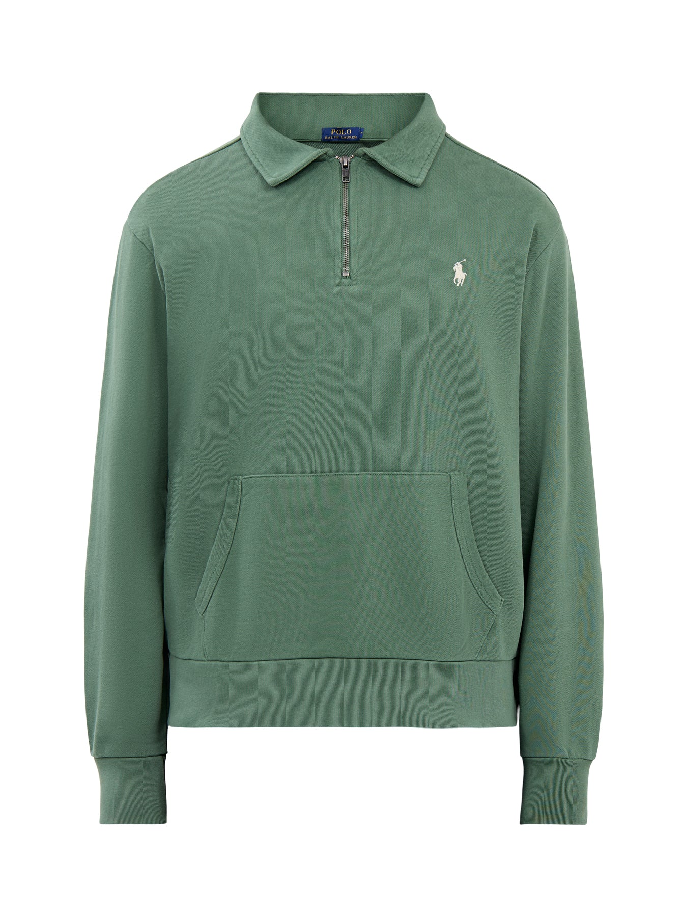 Loopback Terry Roo Pocket 1/4 Zip Sweatshirt
