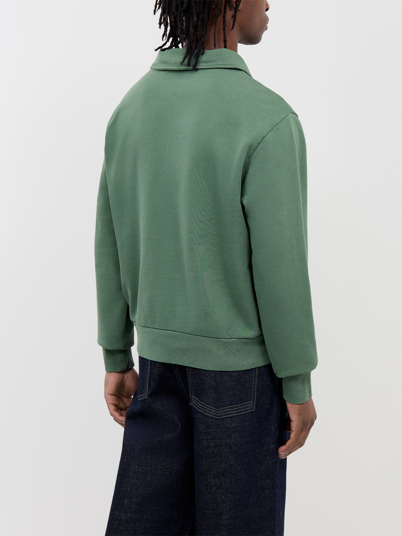 Loopback Terry Roo Pocket 1/4 Zip Sweatshirt