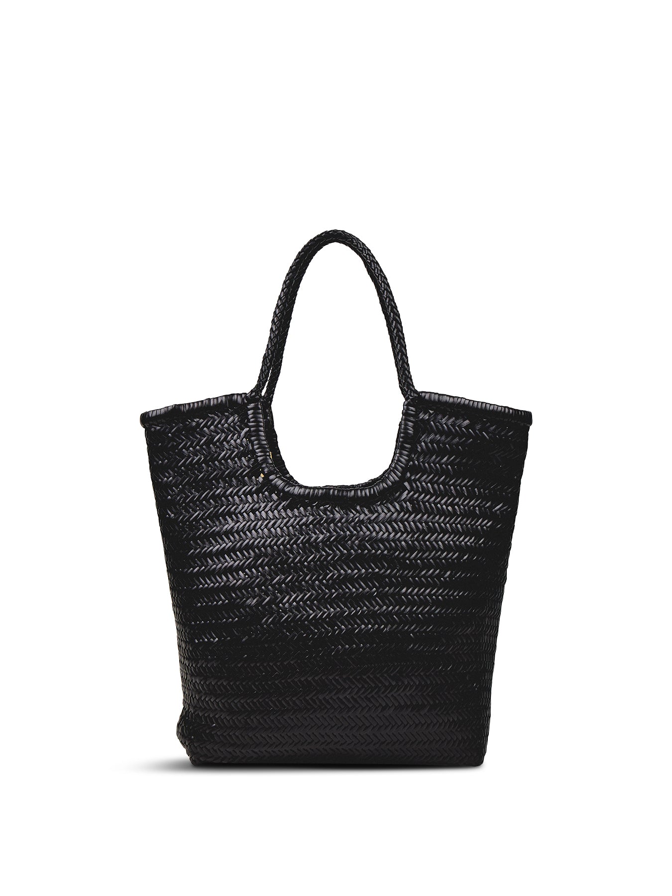 Woven Diagonal Bag