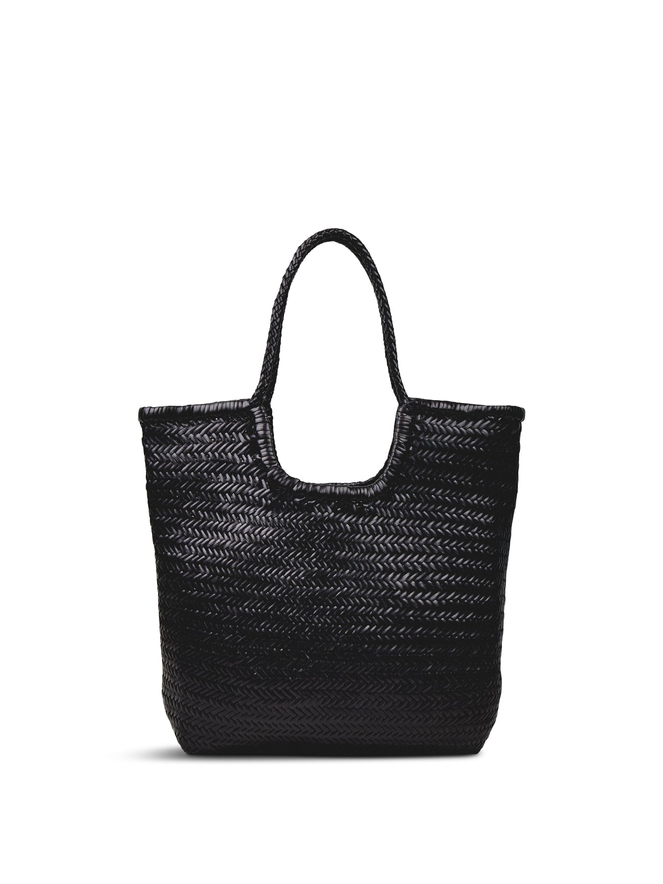 Woven Diagonal Bag