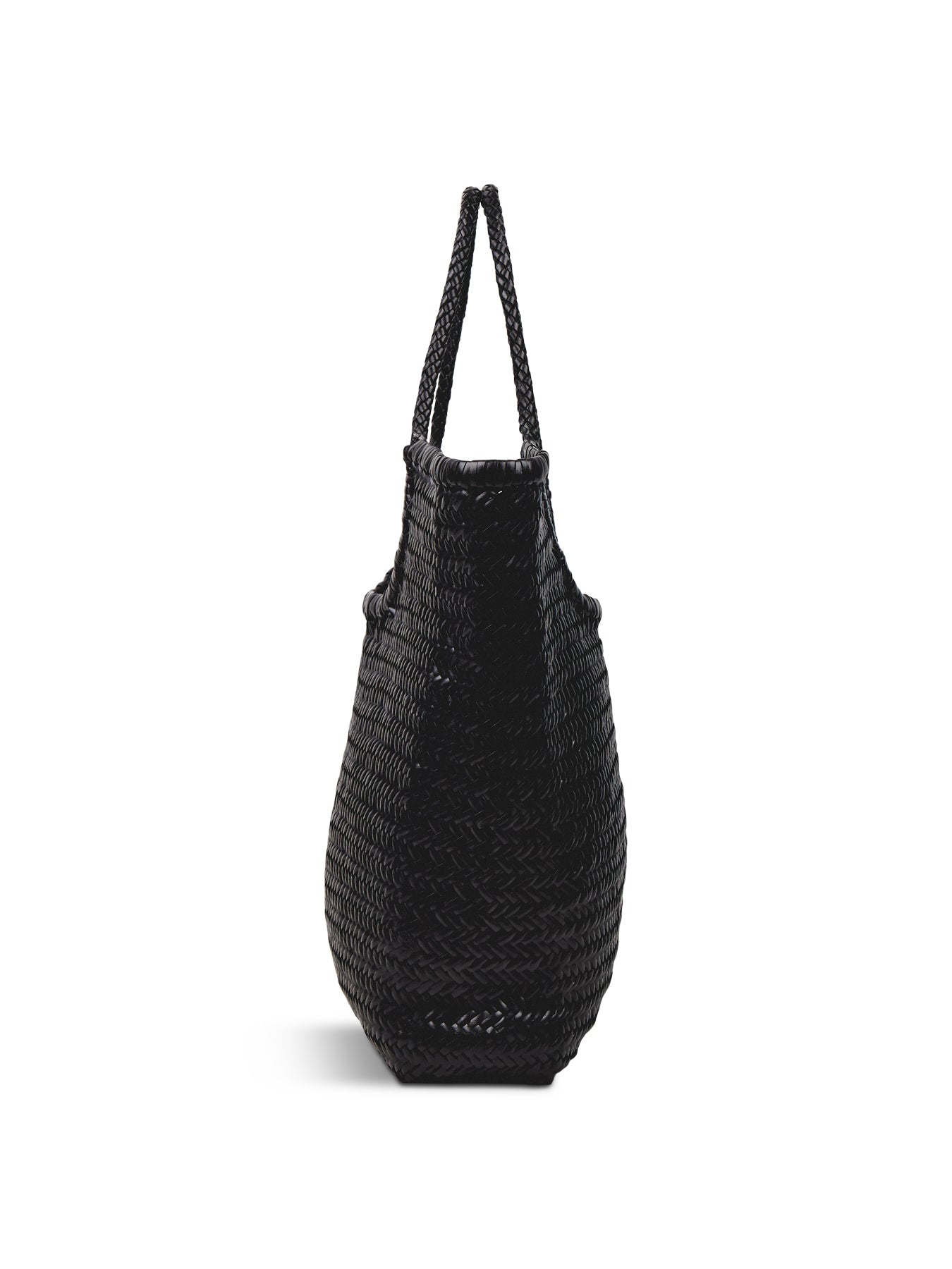 Woven Diagonal Bag
