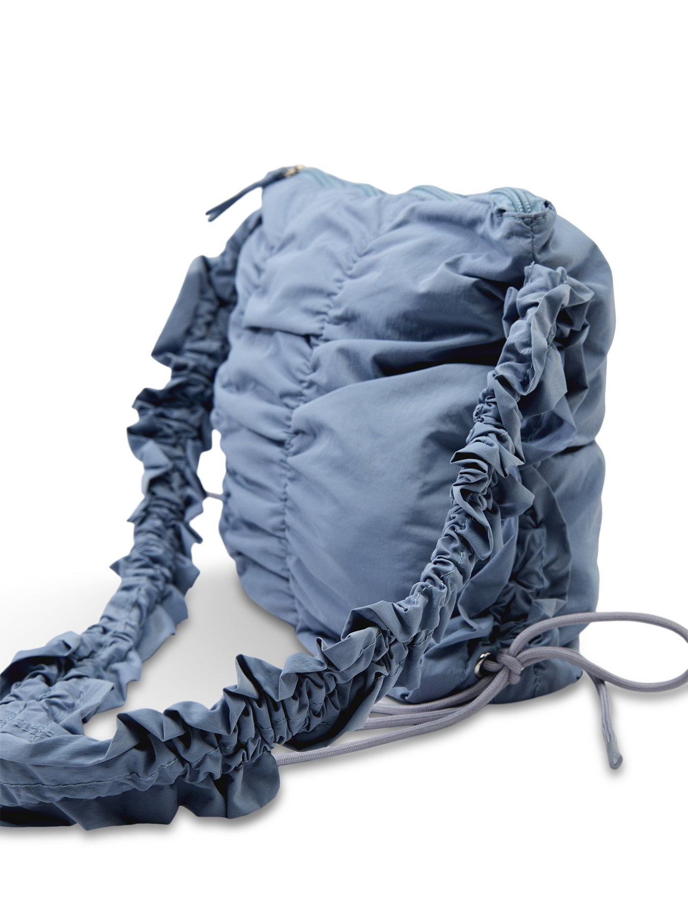 Ruched Tie Bag