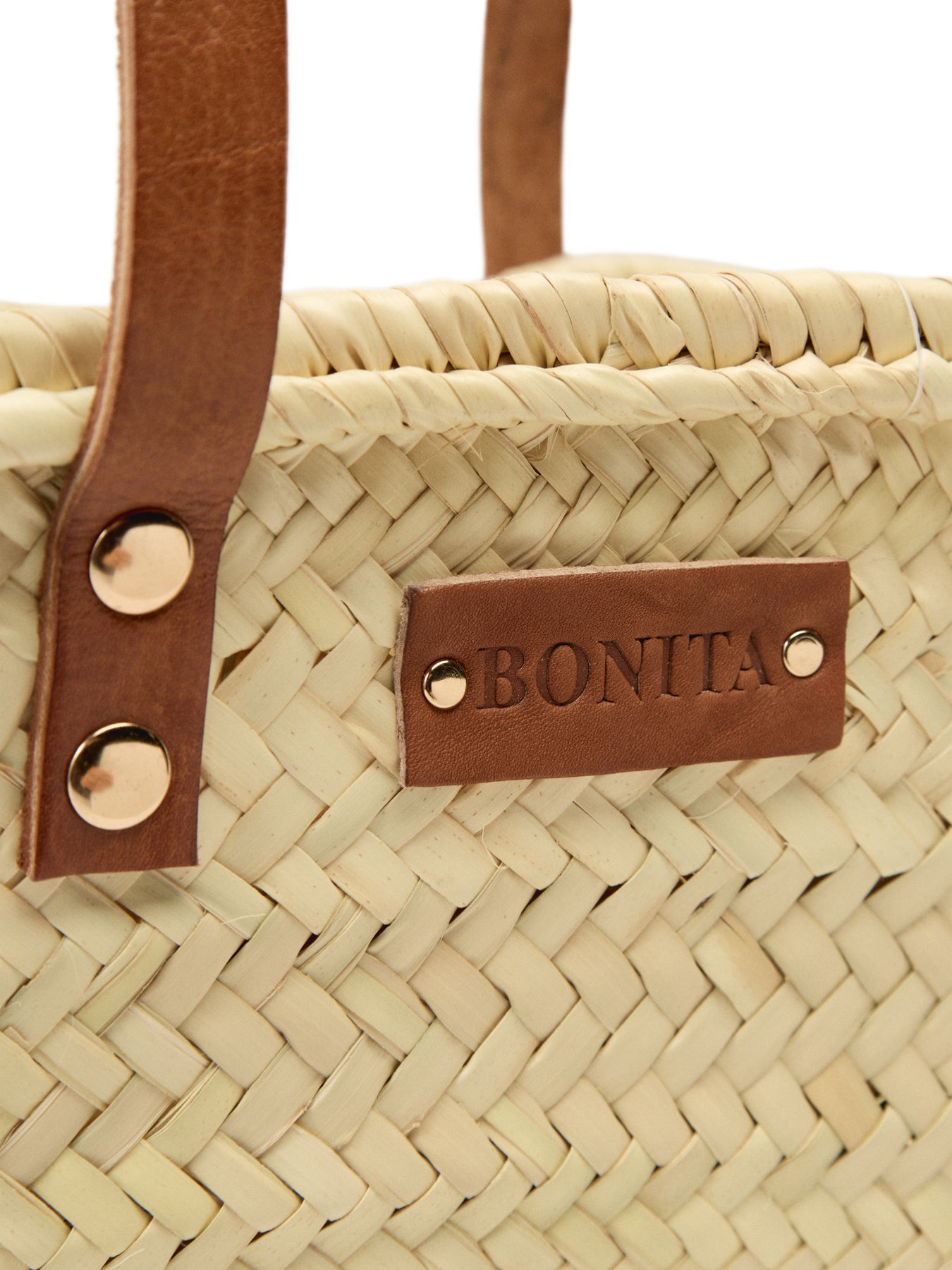 Long Handle Raffia Basket