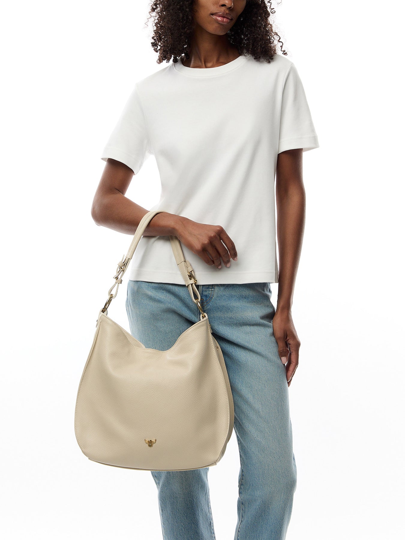 The Harriet Stone Leather bag