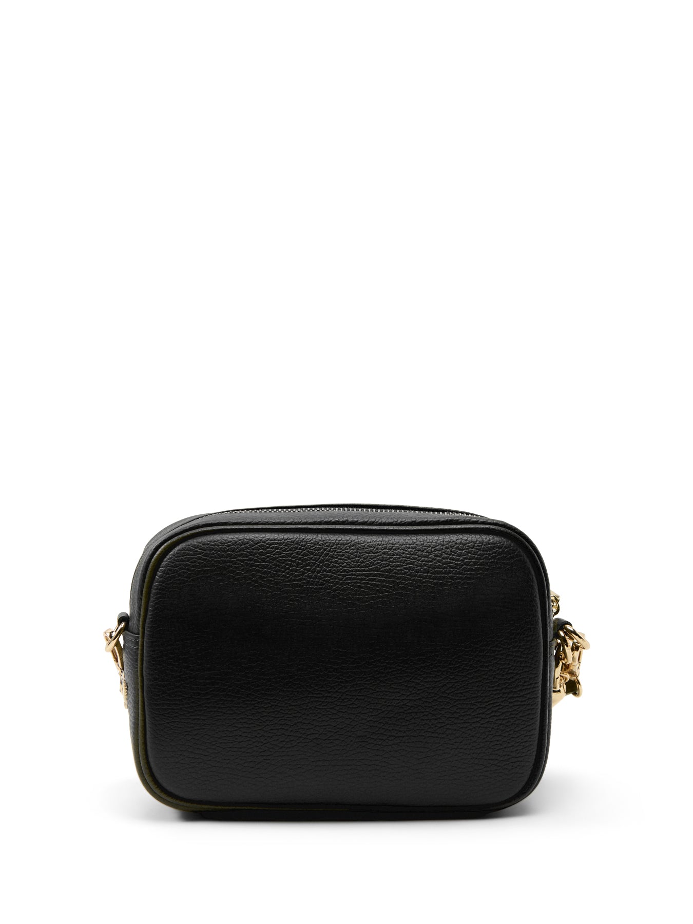 The Tassel Black Leather Crossbody Bag