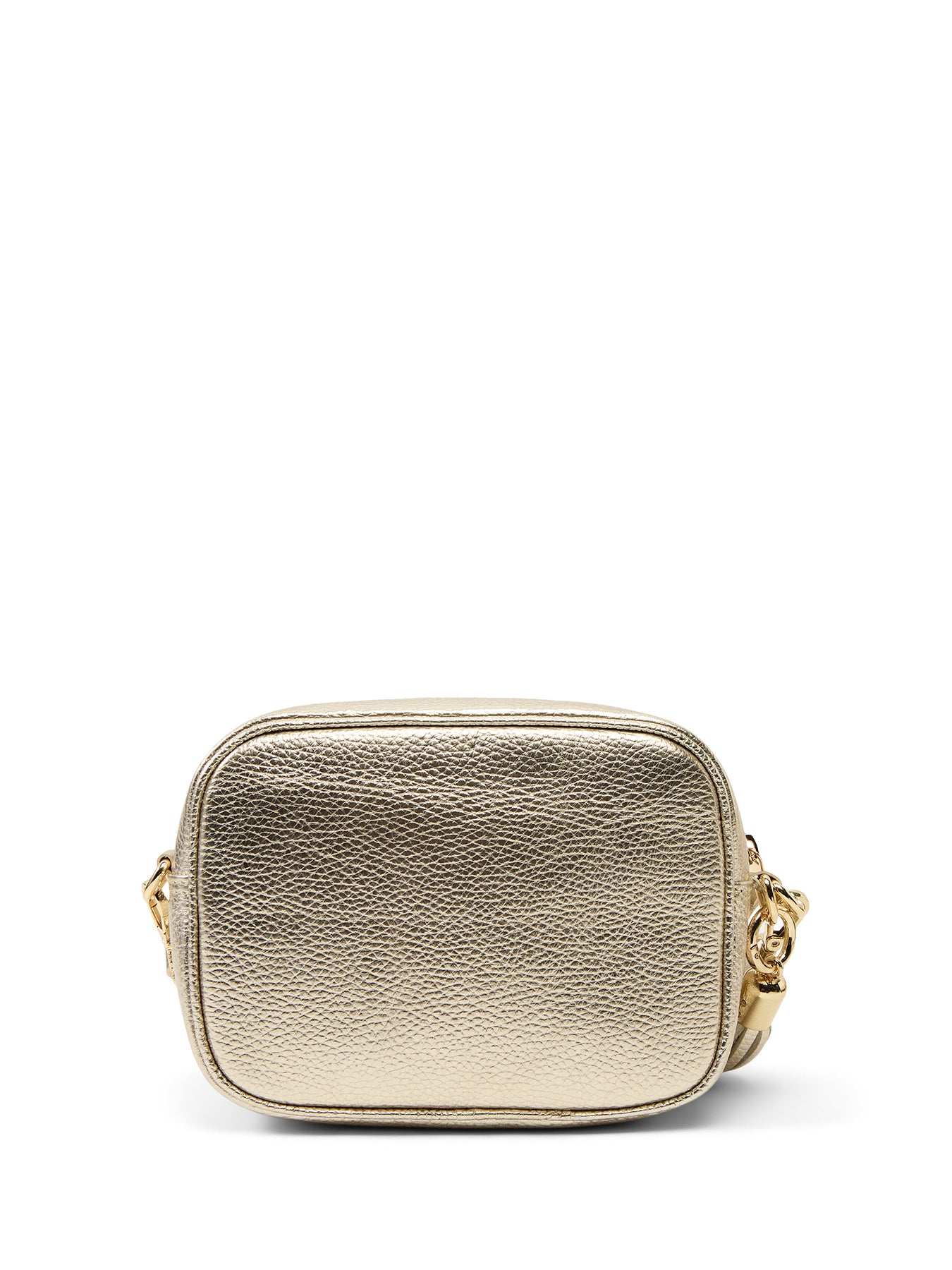 The Tassel Gold Leather Crossbody Bag