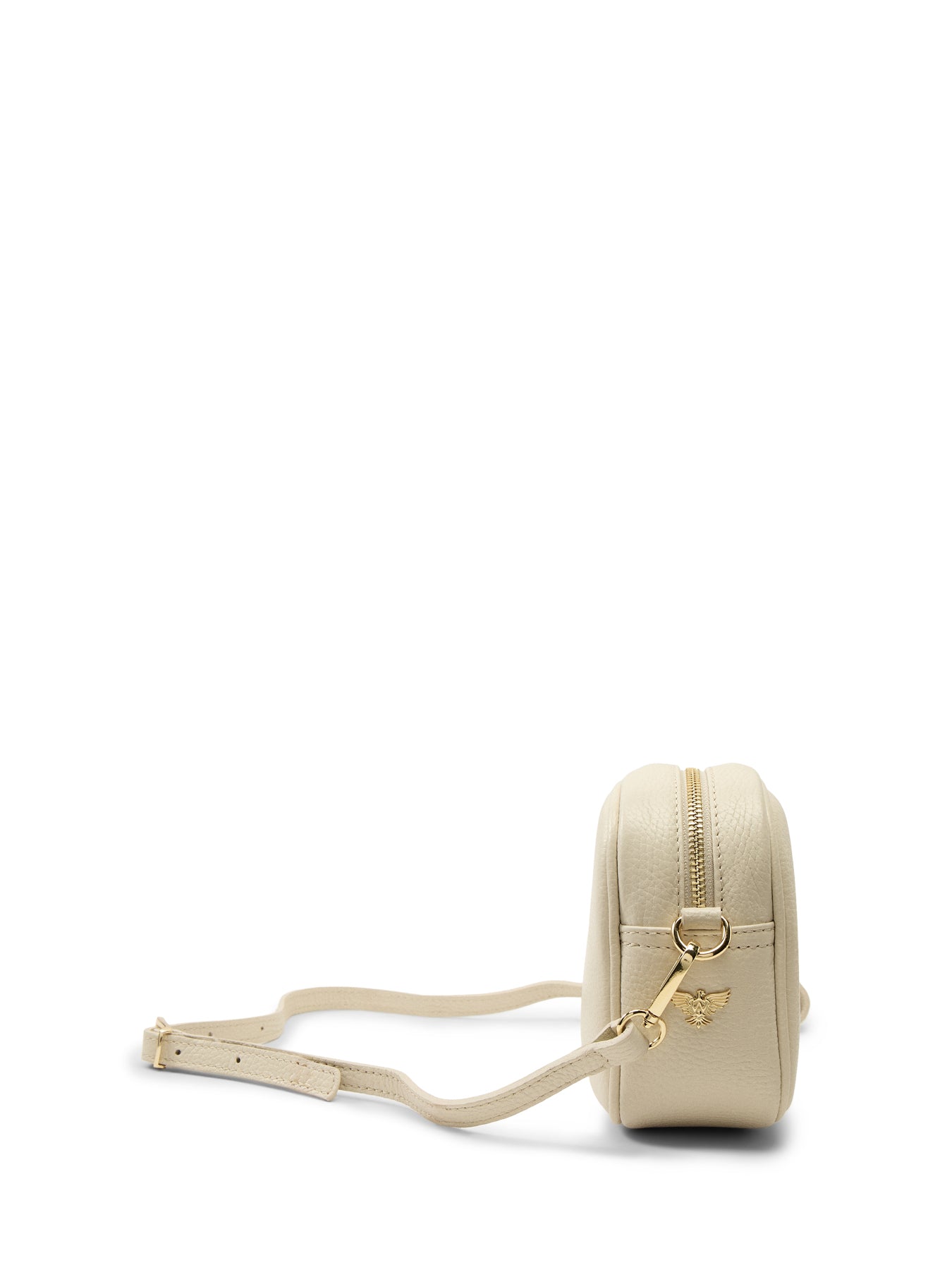 The Tassel Stone Leather Crossbody Bag