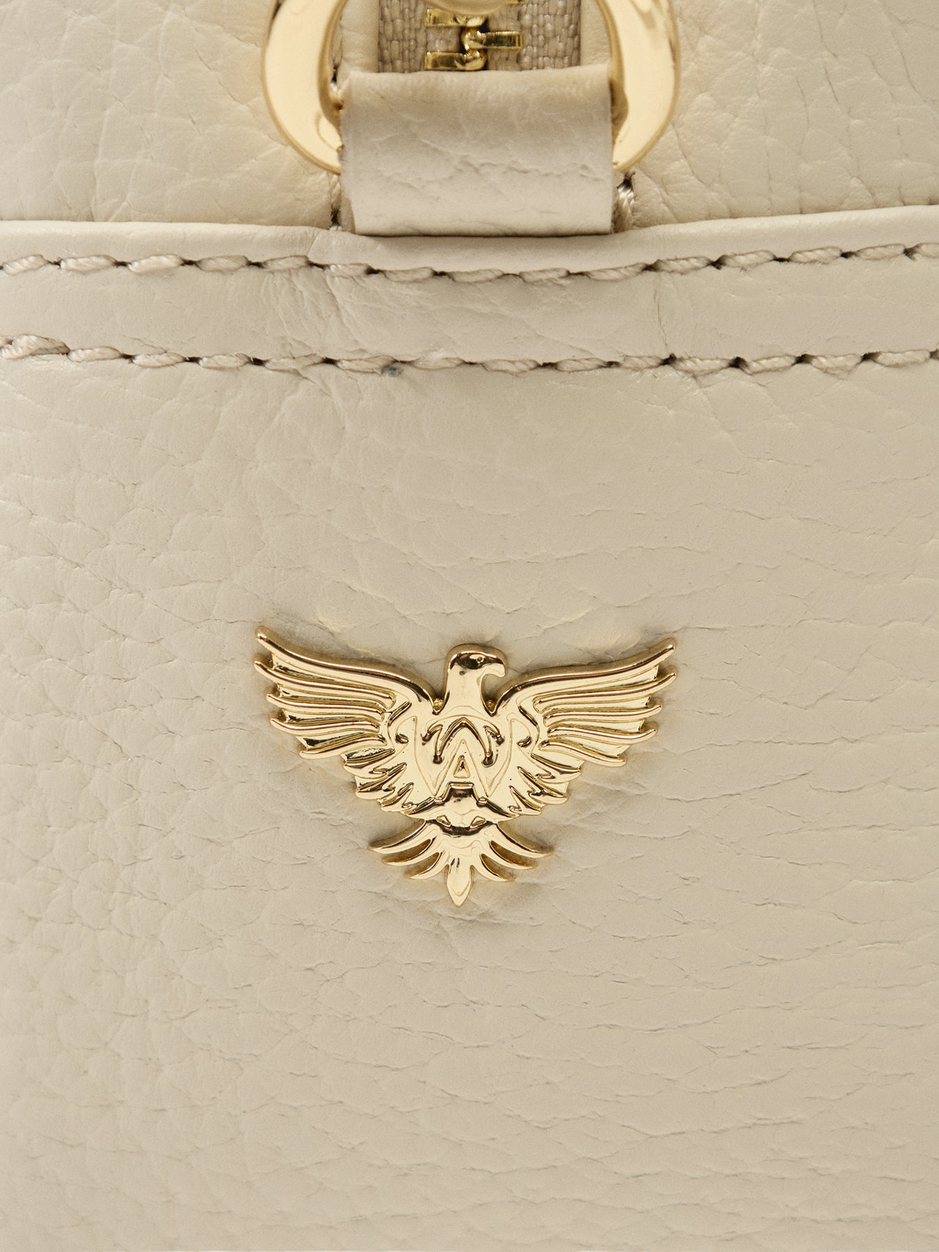 The Tassel Stone Leather Crossbody Bag