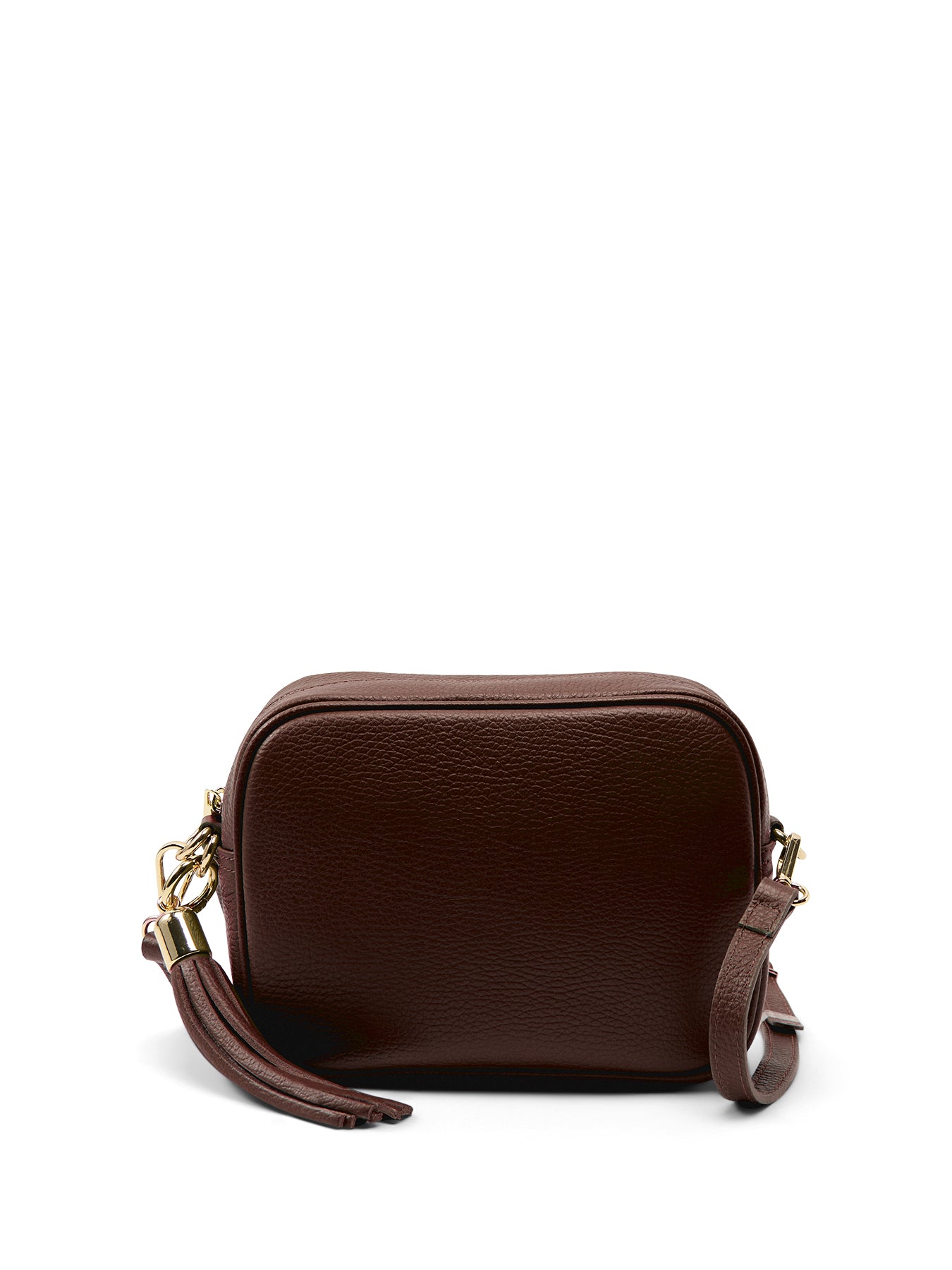 The Tassel Port Leather Crossbody Bag