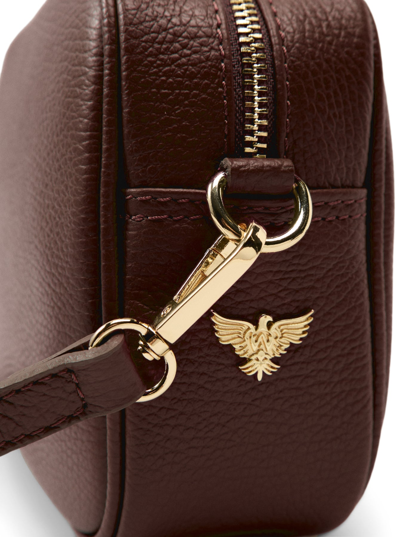 The Tassel Port Leather Crossbody Bag