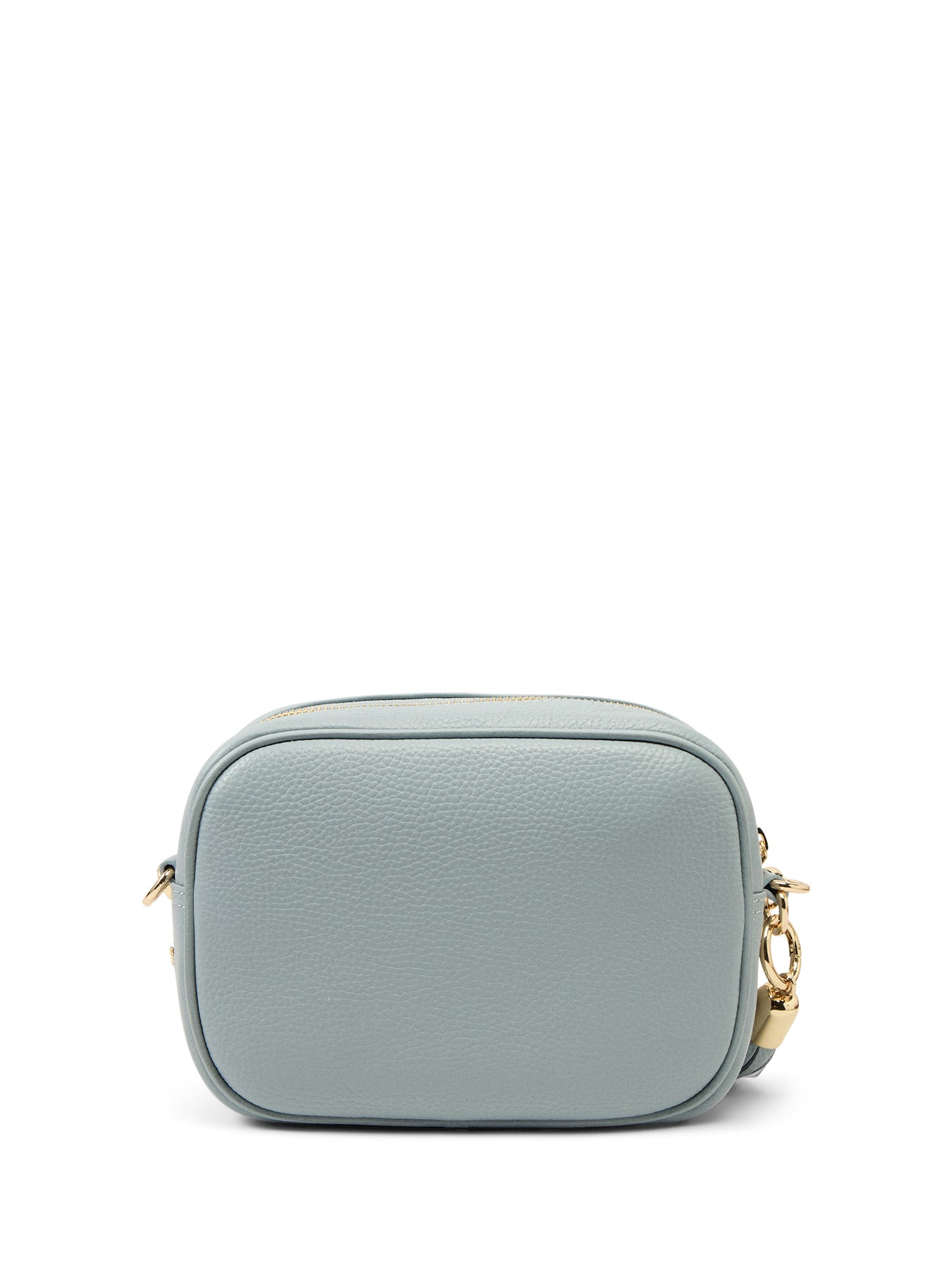 The Tassel Pale Blue Leather Crossbody Bag